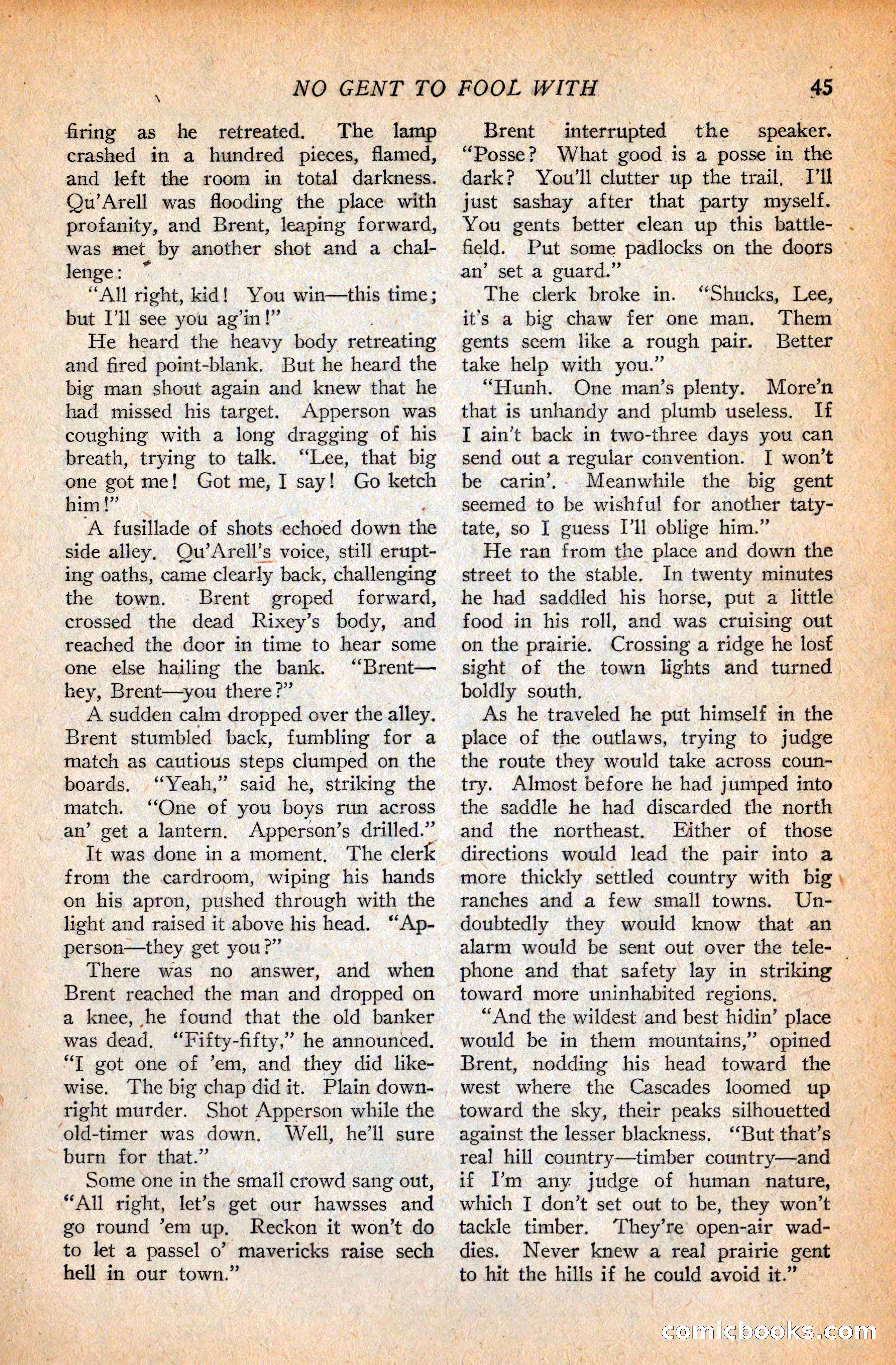 Western Story Magazine, September 11, 1926 — page 47 of 148