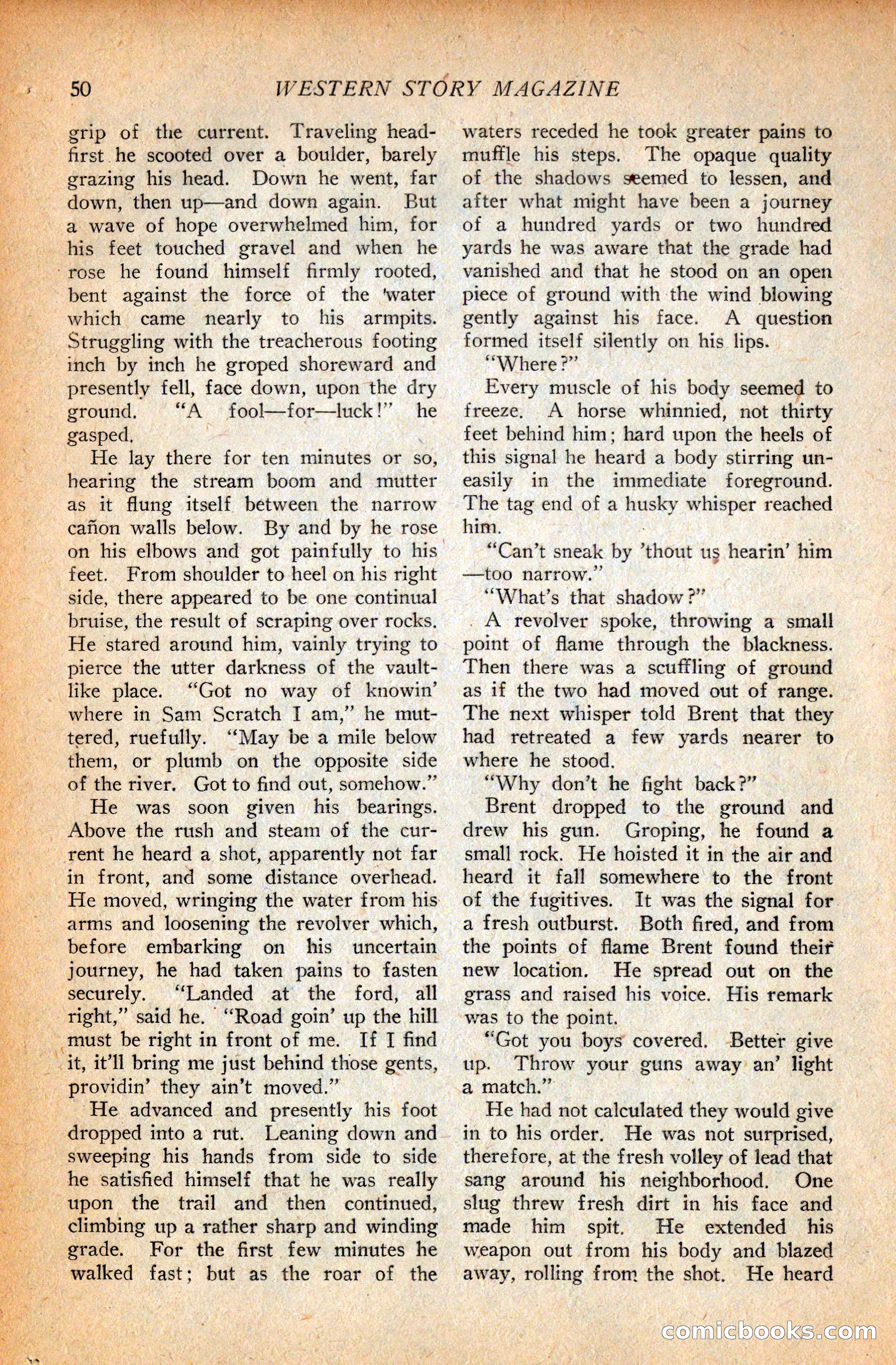 Western Story Magazine, September 11, 1926 — page 52 of 148