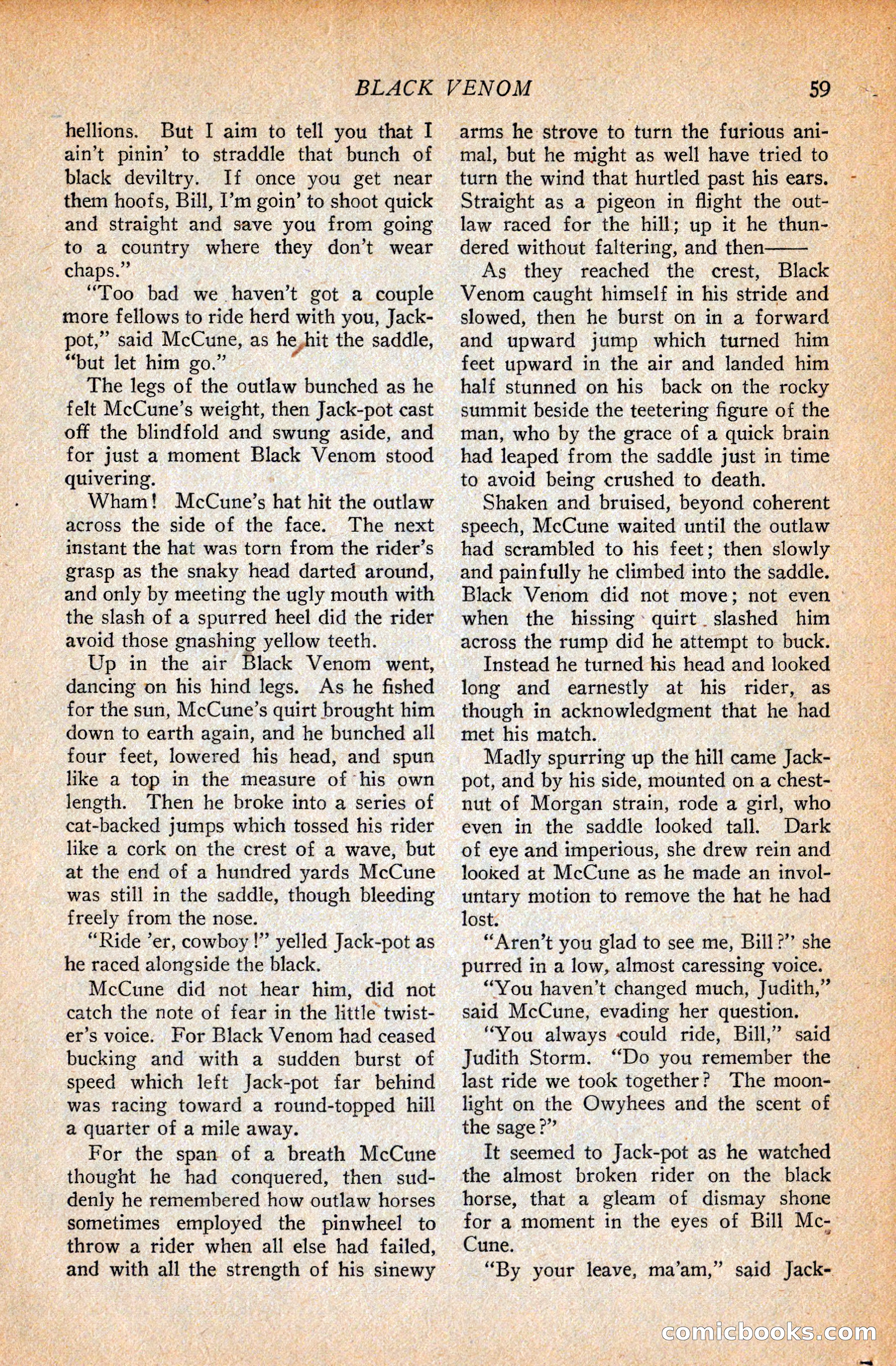 Western Story Magazine, September 11, 1926 — page 61 of 148