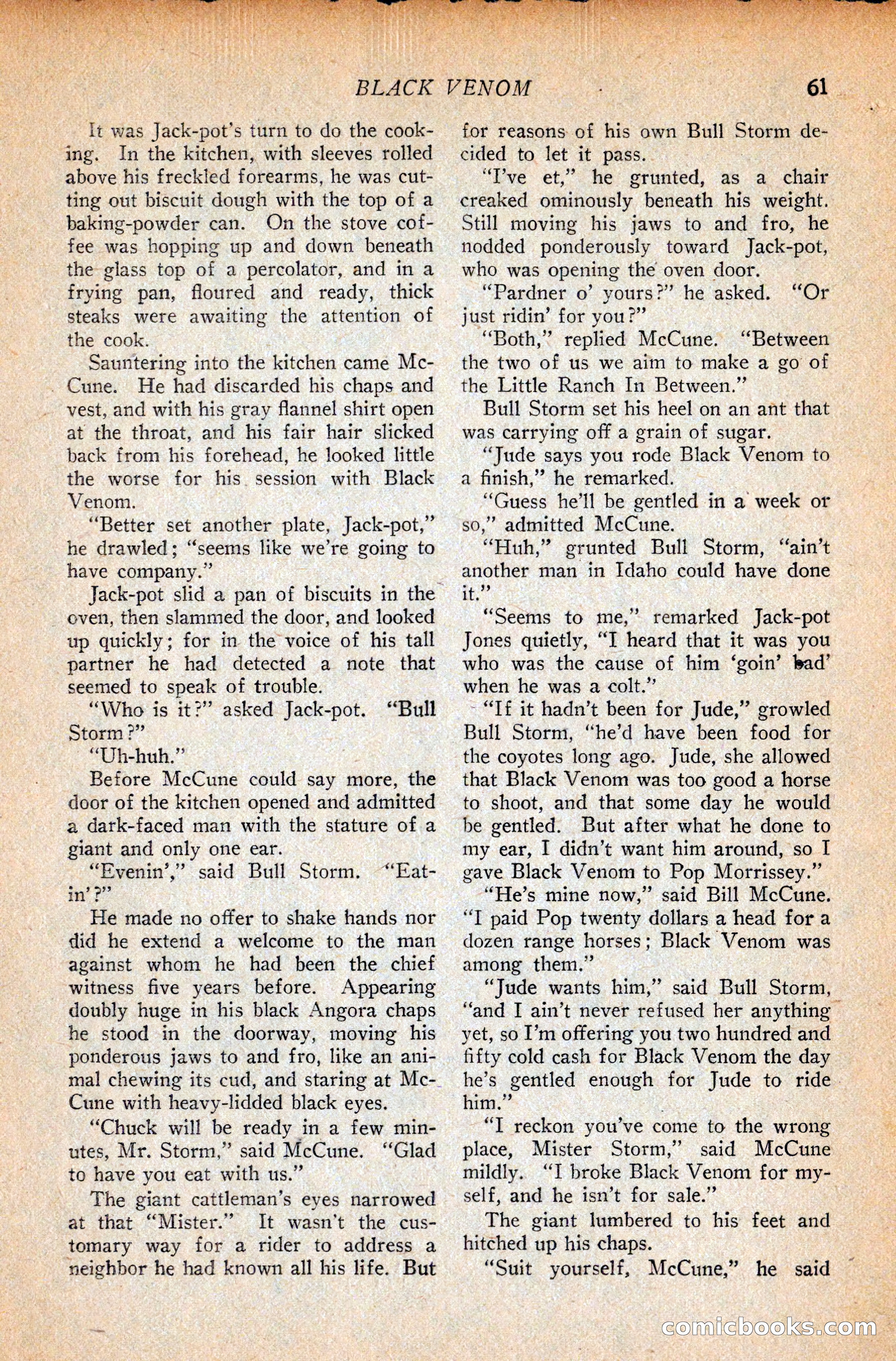 Western Story Magazine, September 11, 1926 — page 63 of 148