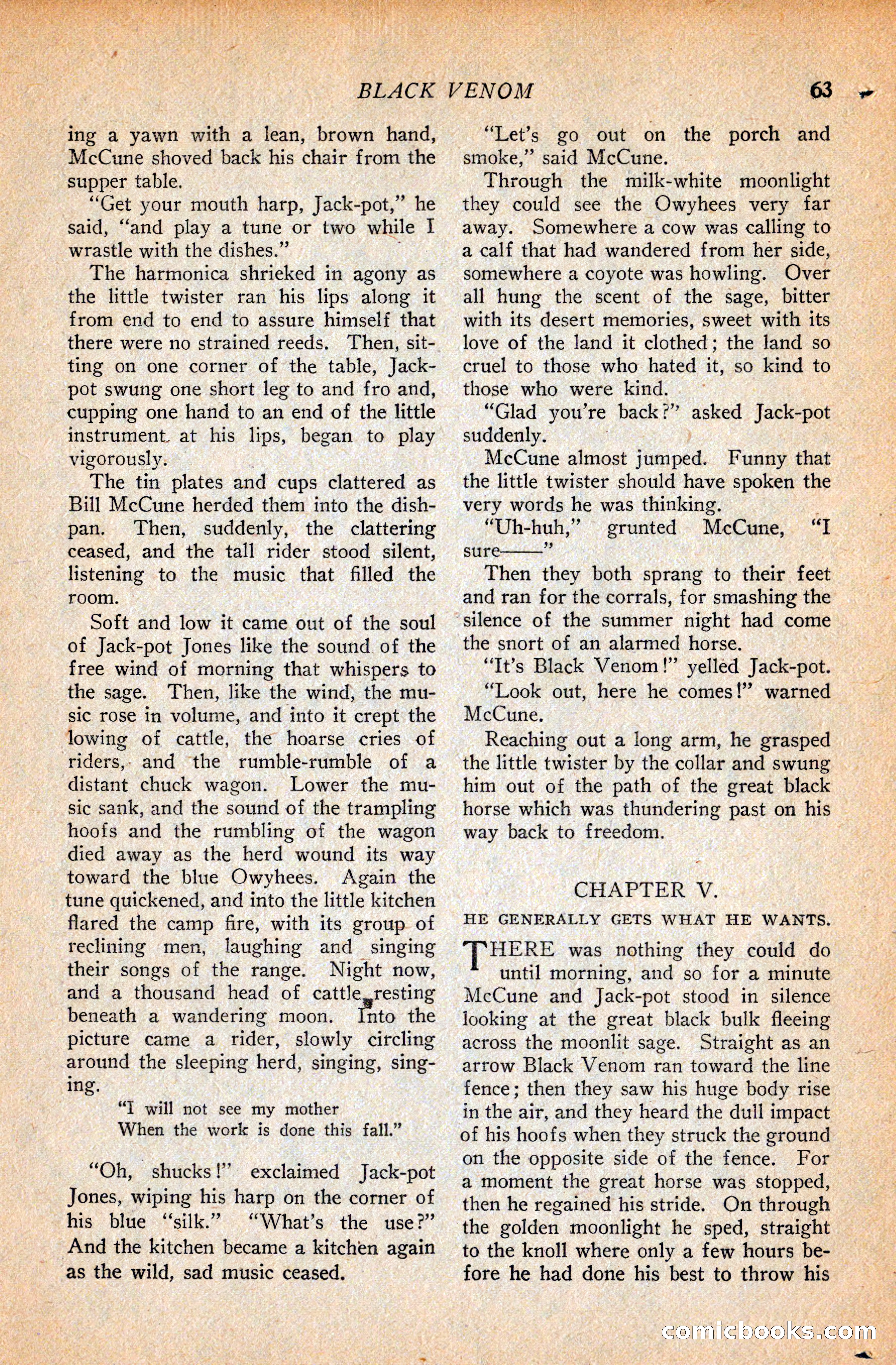 Western Story Magazine, September 11, 1926 — page 65 of 148