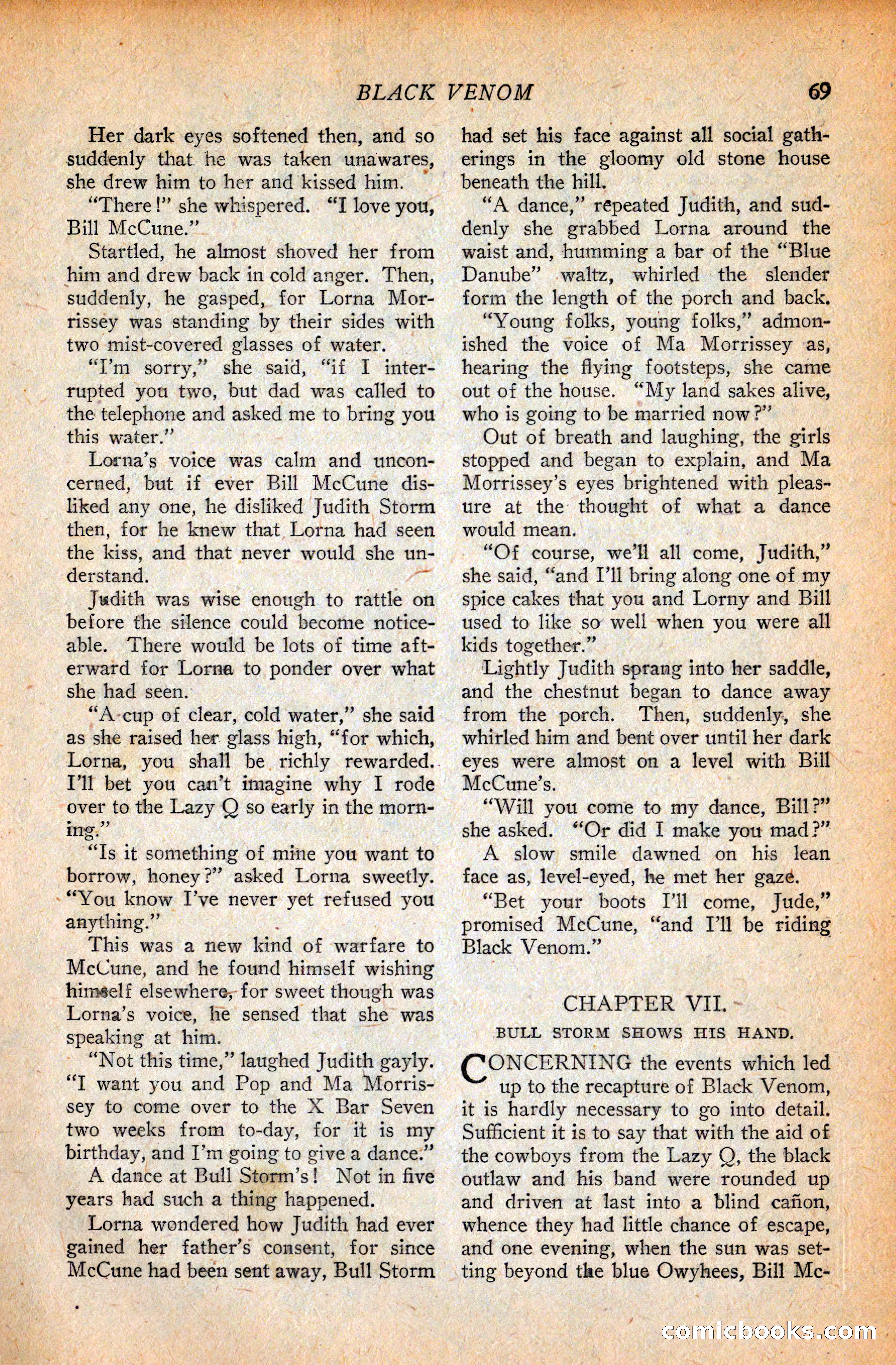 Western Story Magazine, September 11, 1926 — page 71 of 148