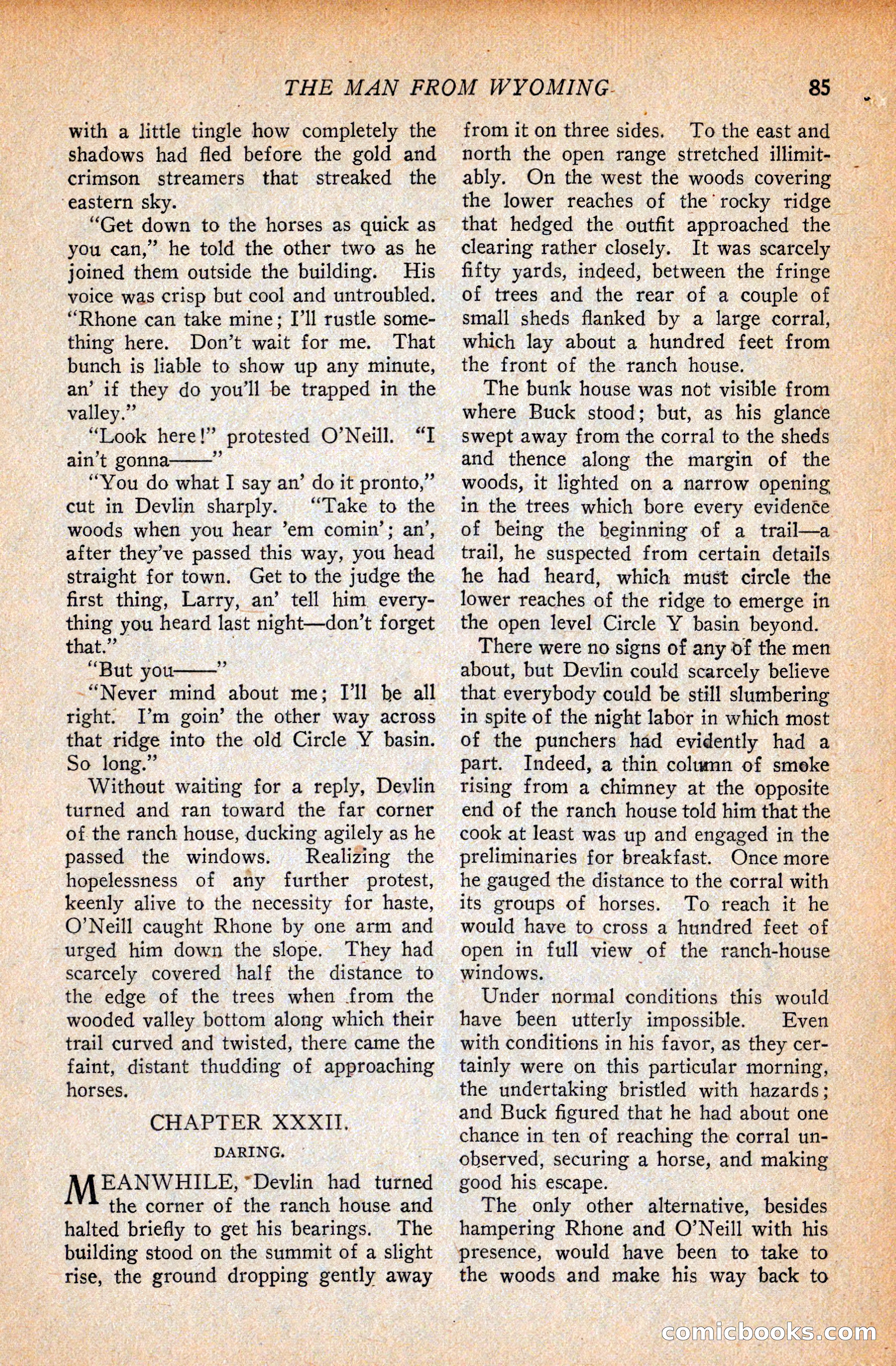 Western Story Magazine, September 11, 1926 — page 87 of 148
