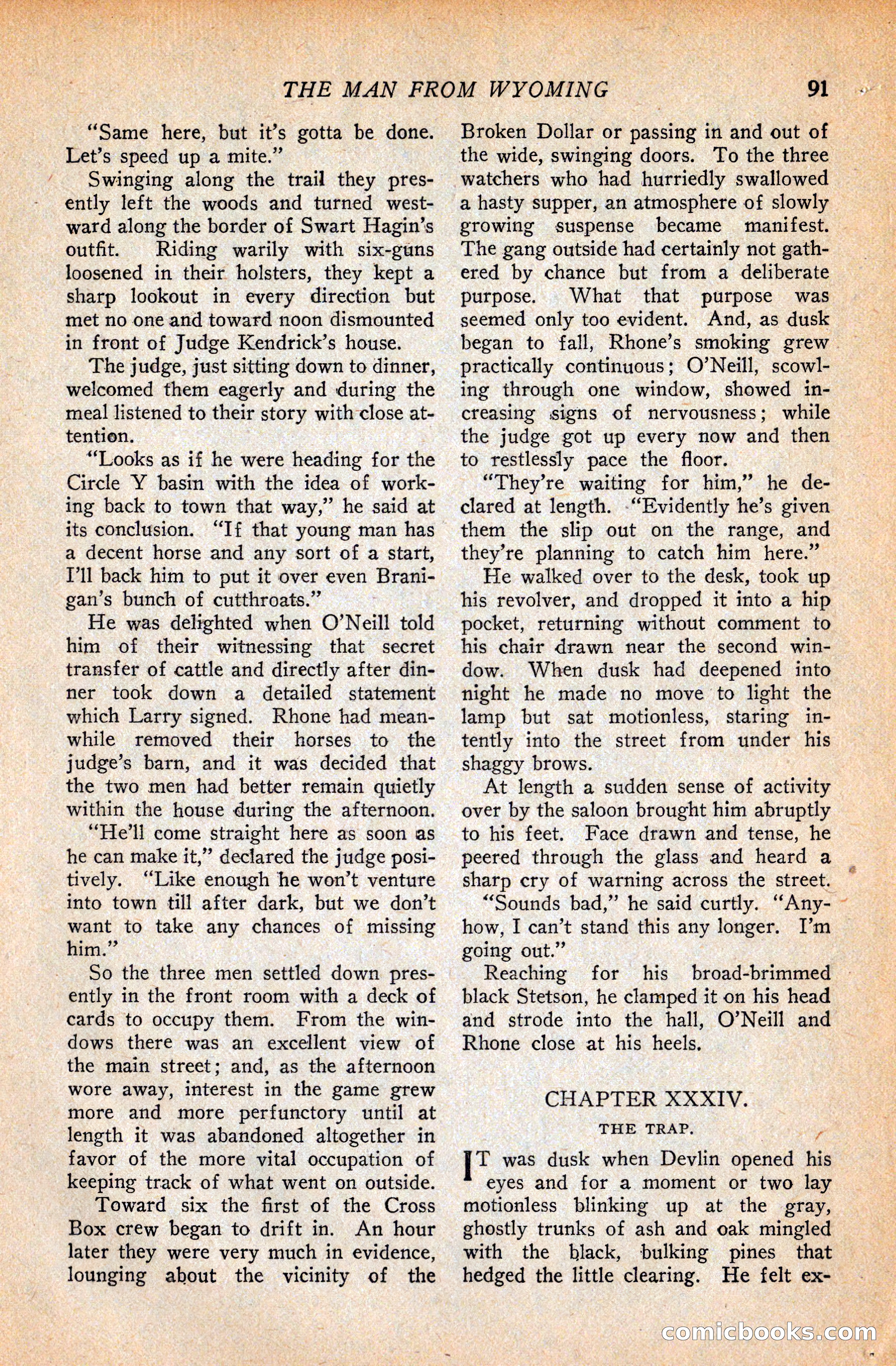 Western Story Magazine, September 11, 1926 — page 93 of 148