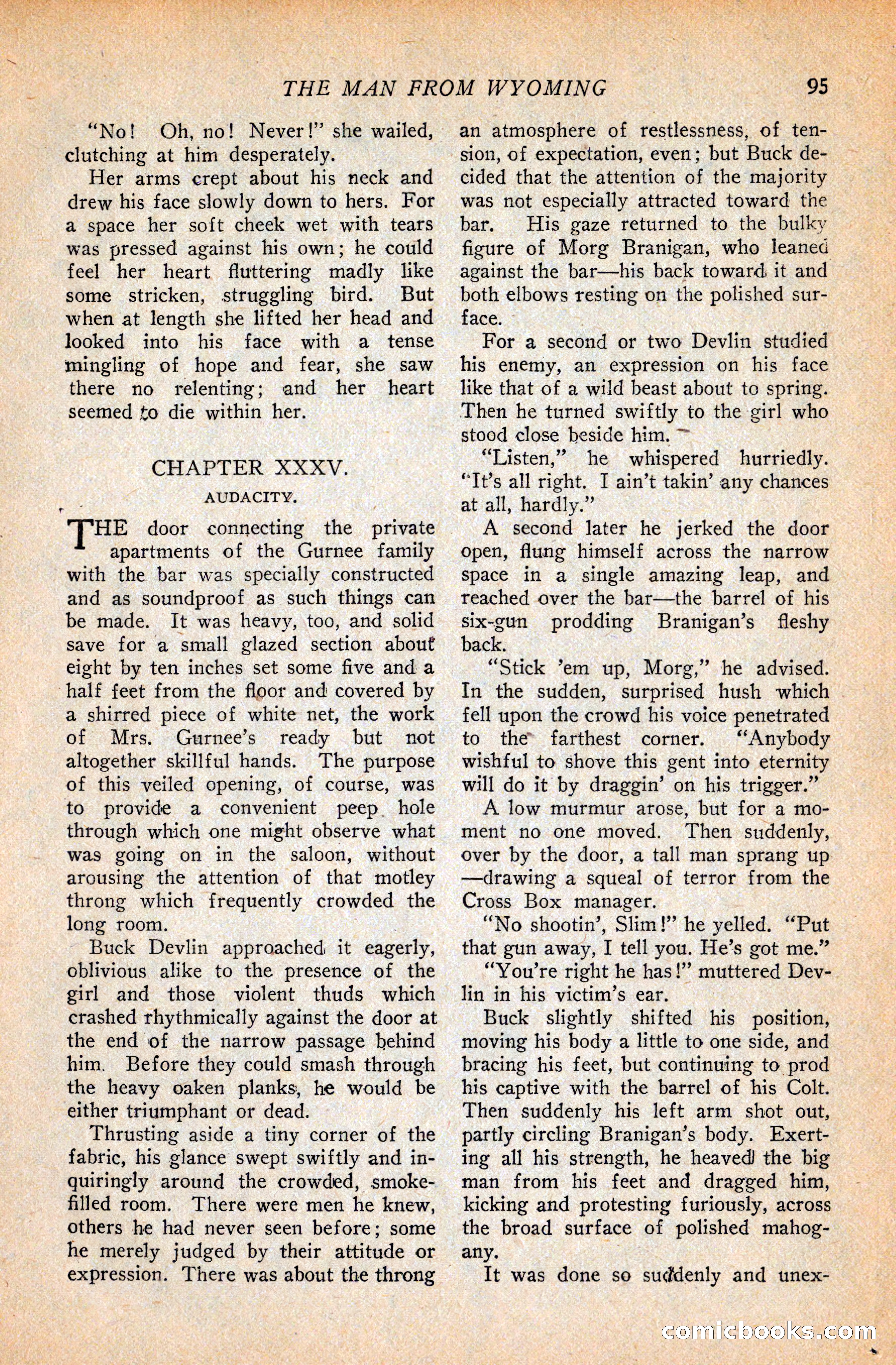Western Story Magazine, September 11, 1926 — page 97 of 148
