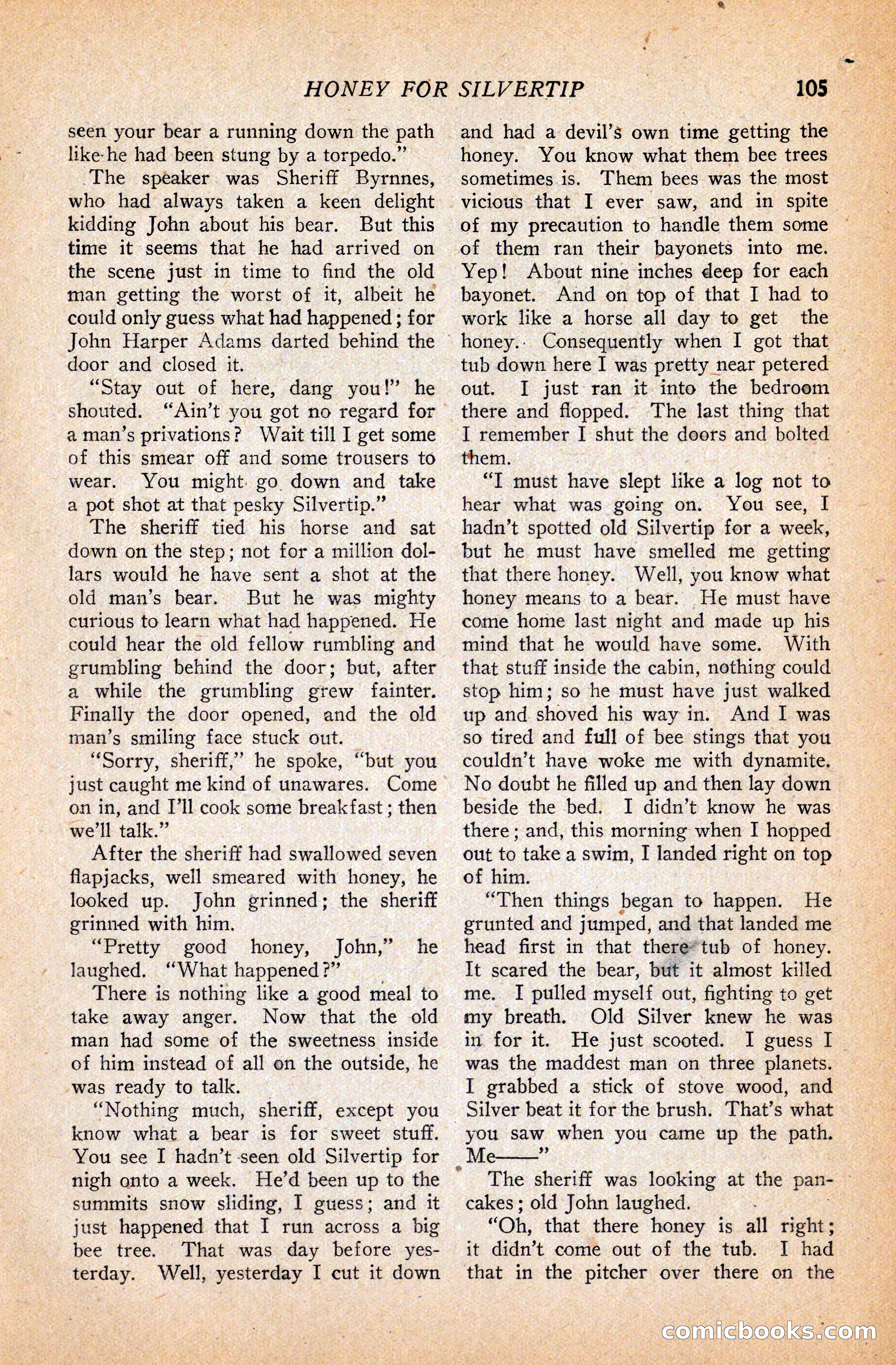 Western Story Magazine, September 11, 1926 — page 107 of 148