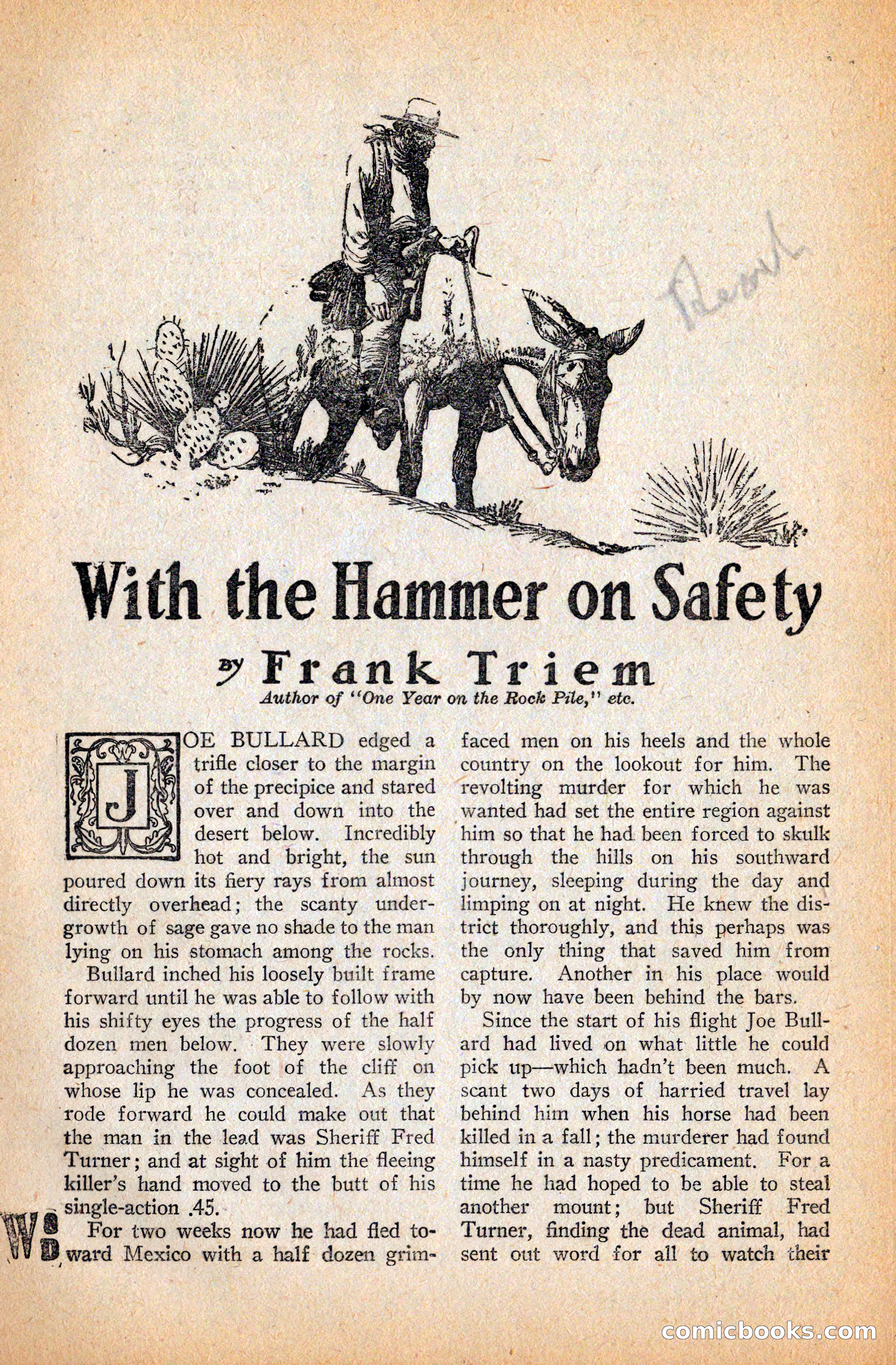 Western Story Magazine, September 11, 1926 — page 115 of 148