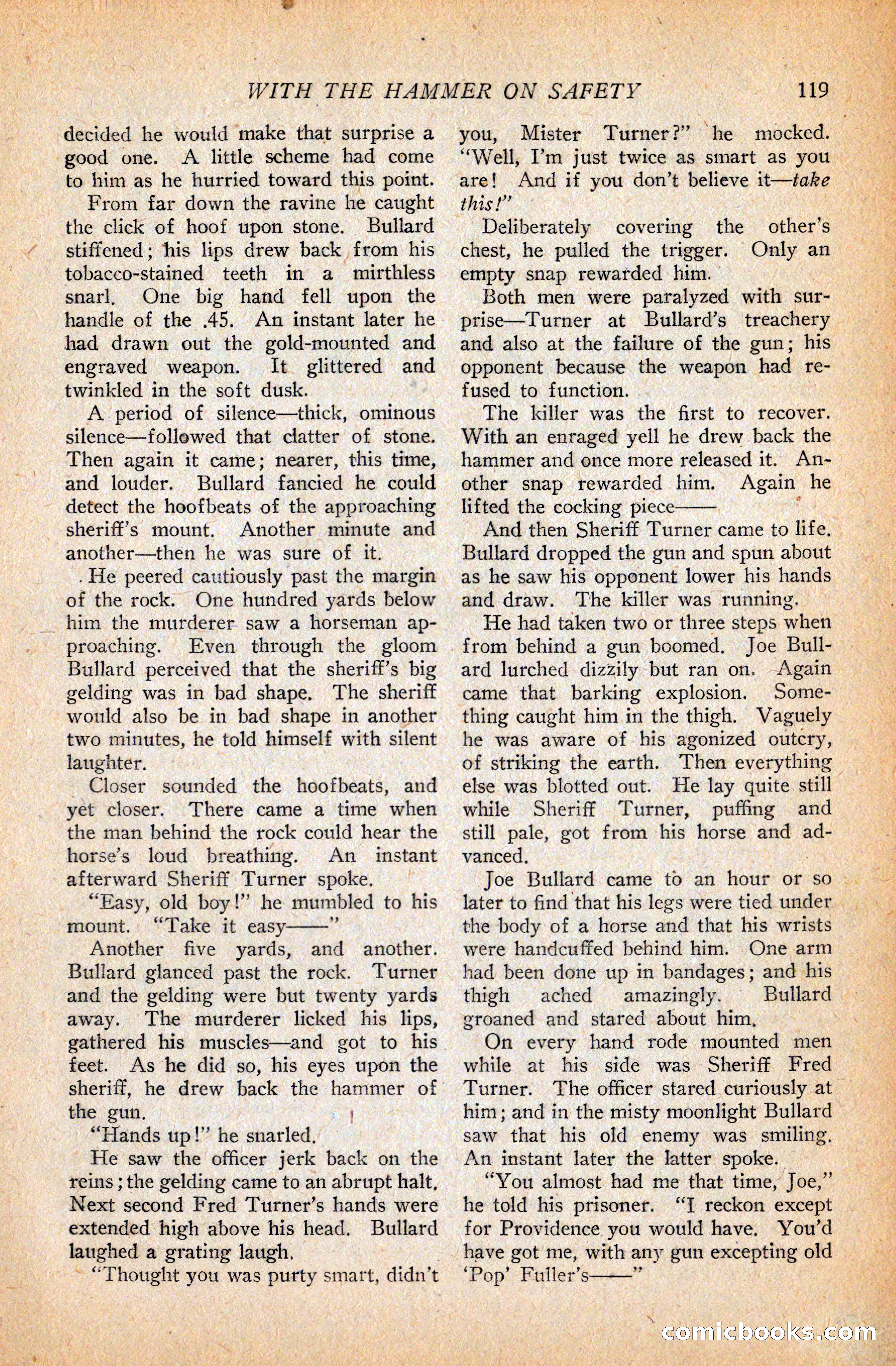 Western Story Magazine, September 11, 1926 — page 121 of 148