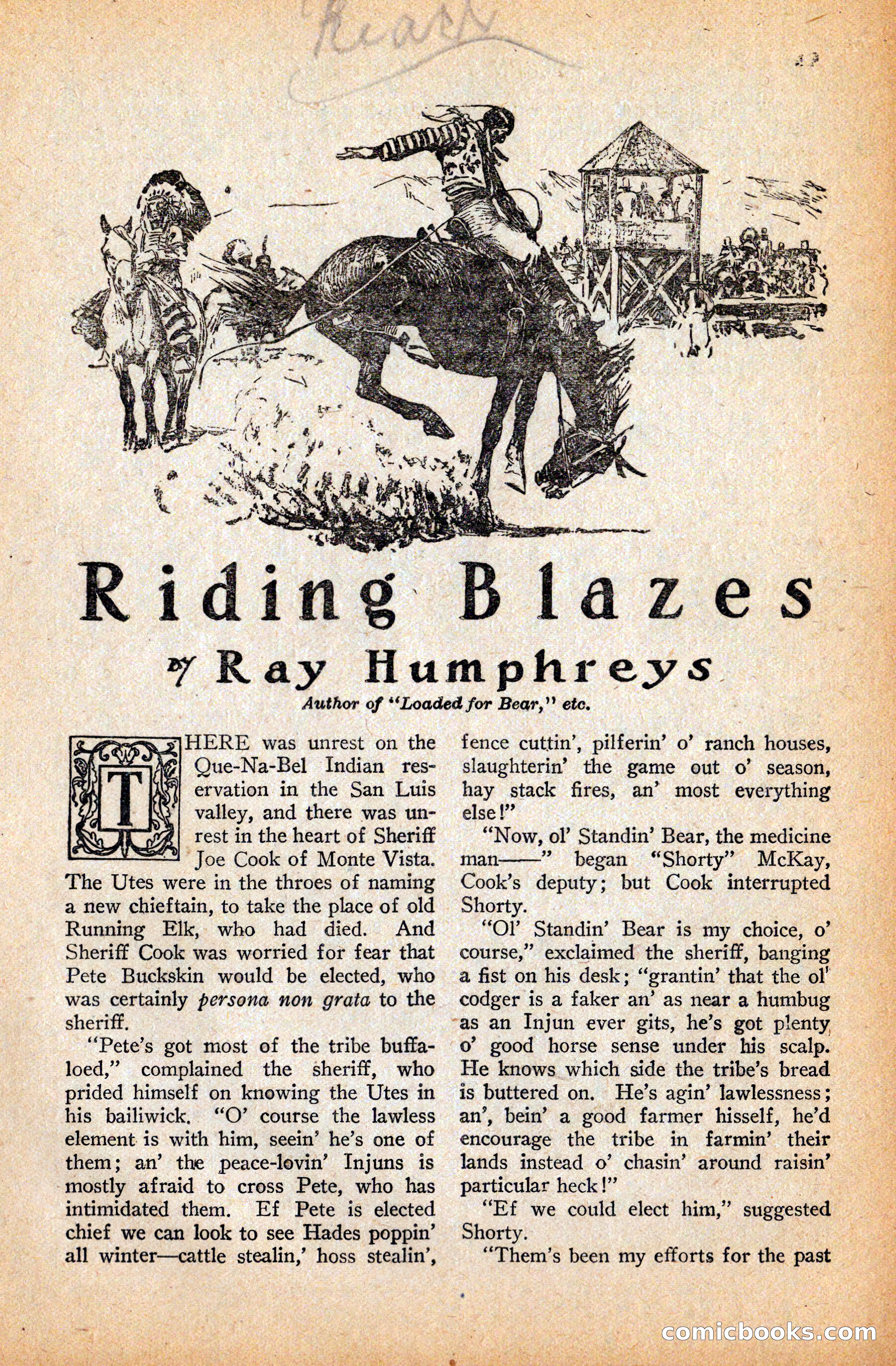 Western Story Magazine, September 11, 1926 — page 123 of 148