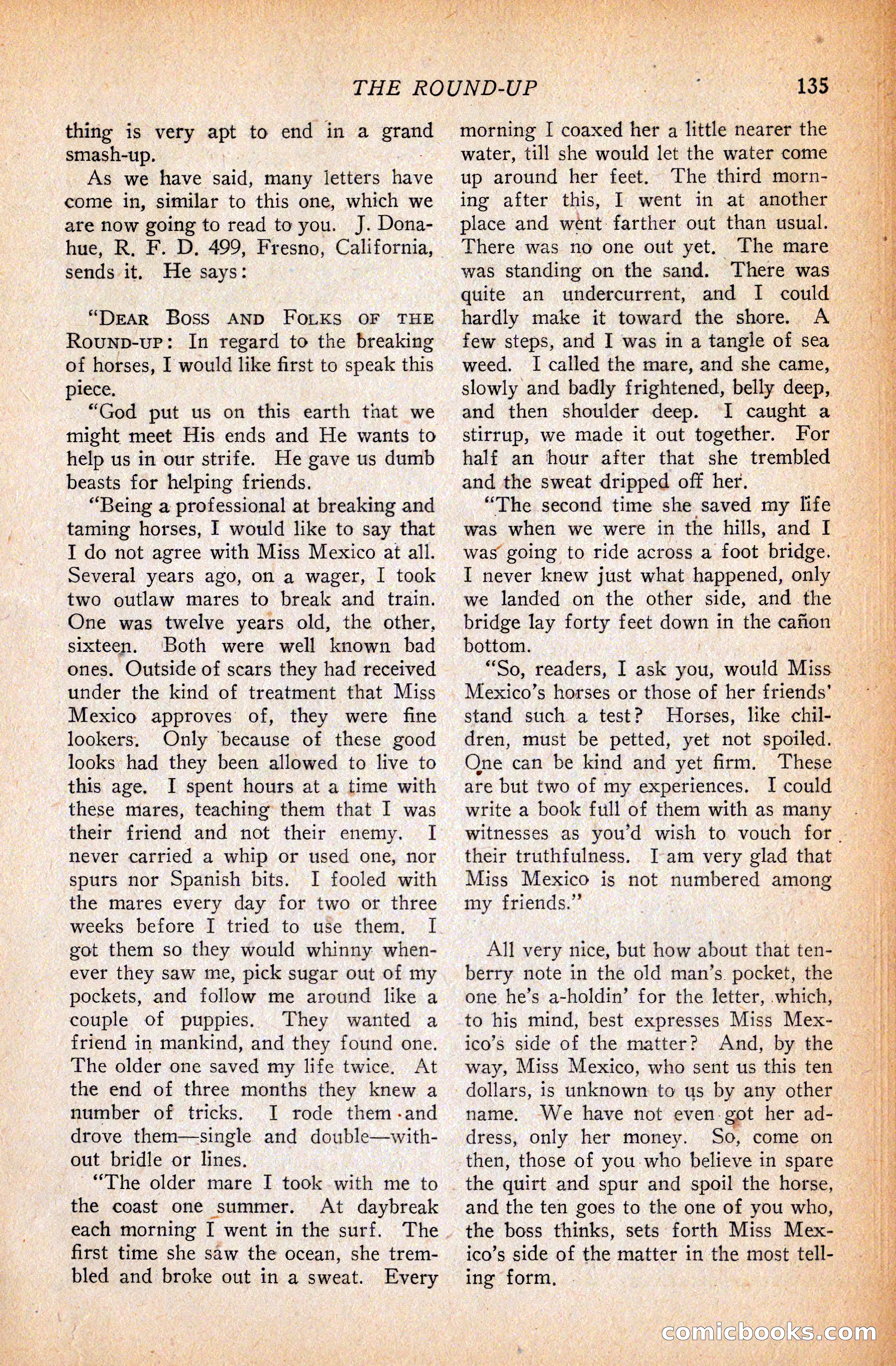 Western Story Magazine, September 11, 1926 — page 137 of 148