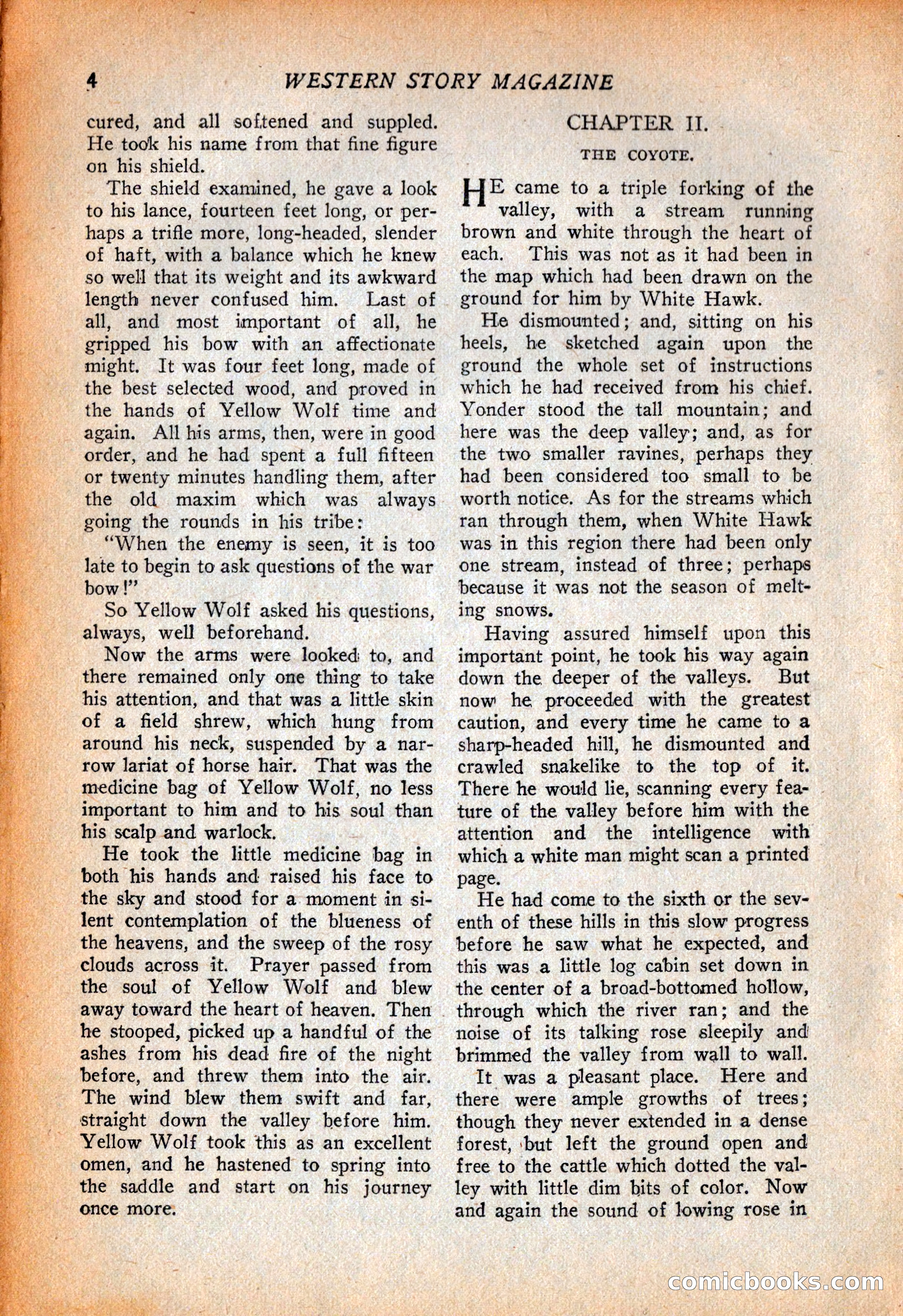 Western Story Magazine, October 2, 1926 — page 6 of 172