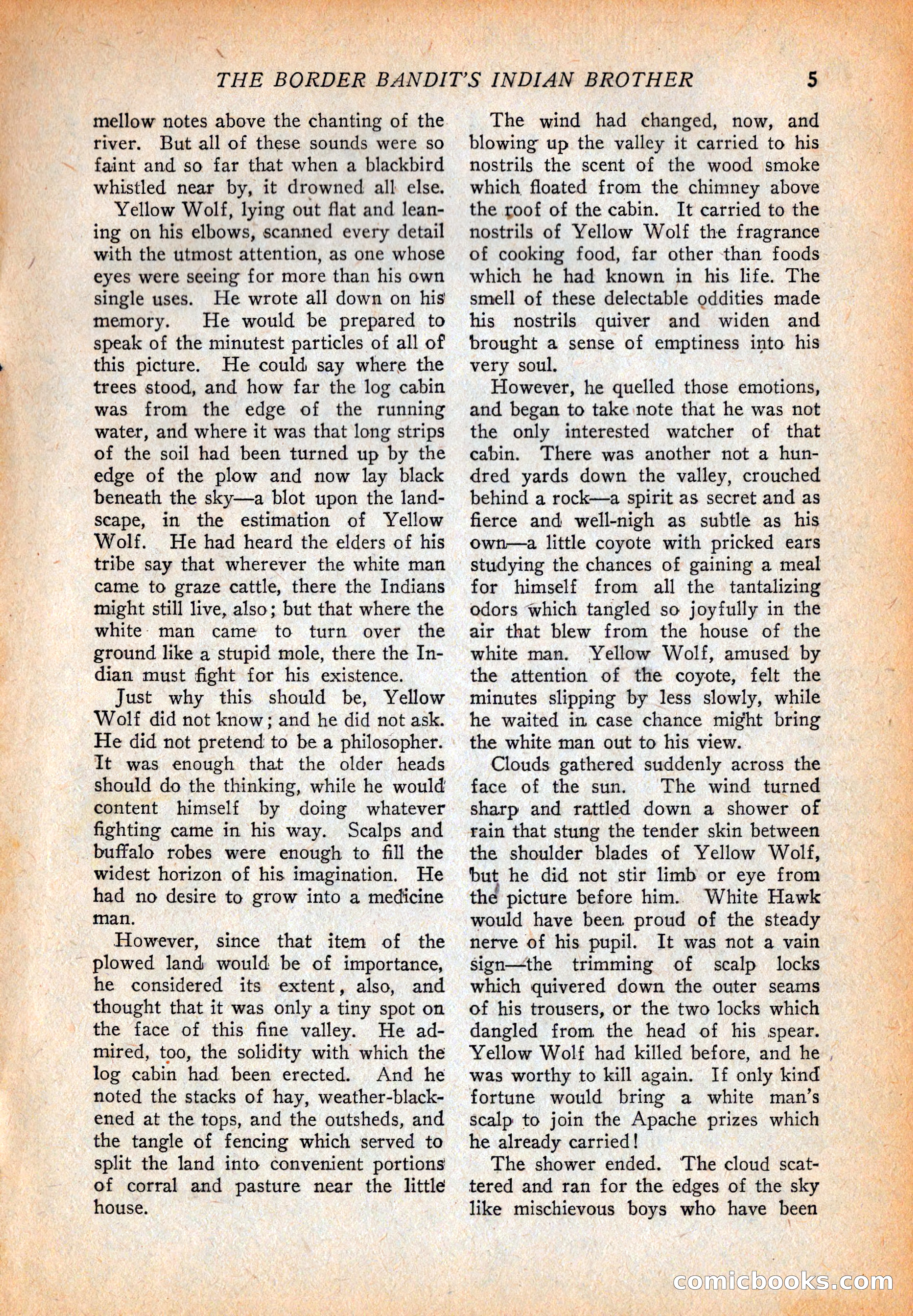Western Story Magazine, October 2, 1926 — page 7 of 172