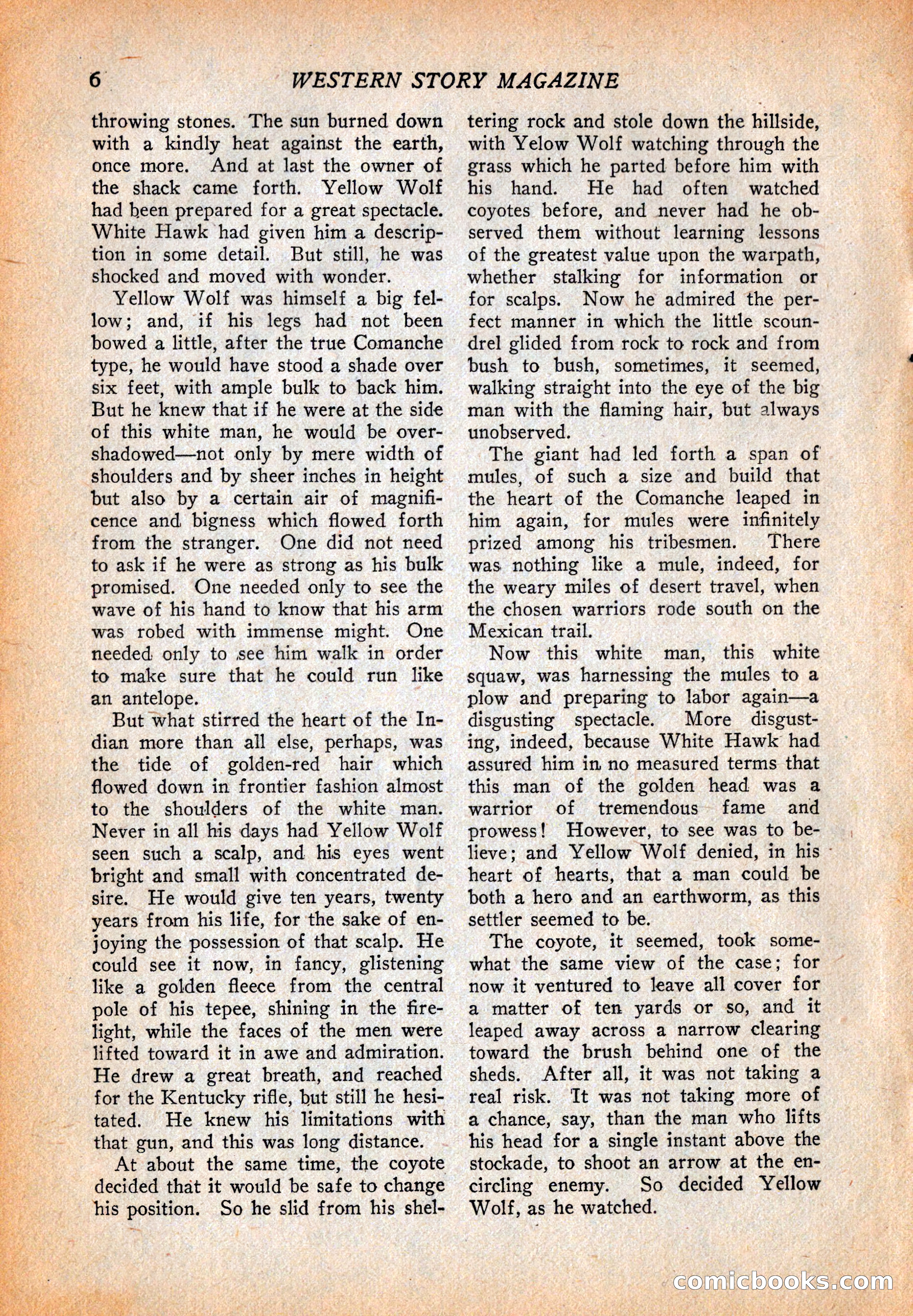 Western Story Magazine, October 2, 1926 — page 8 of 172