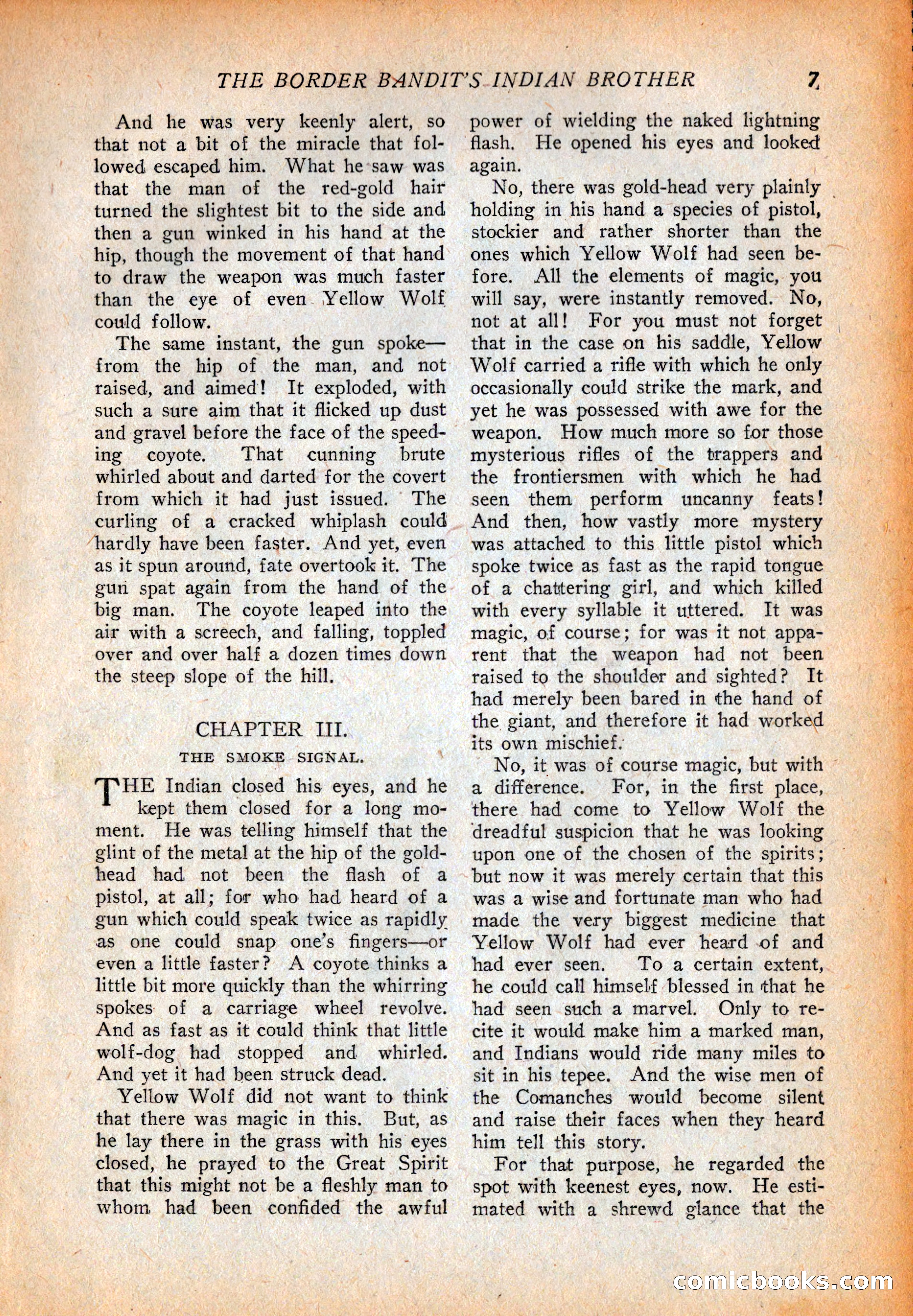 Western Story Magazine, October 2, 1926 — page 9 of 172