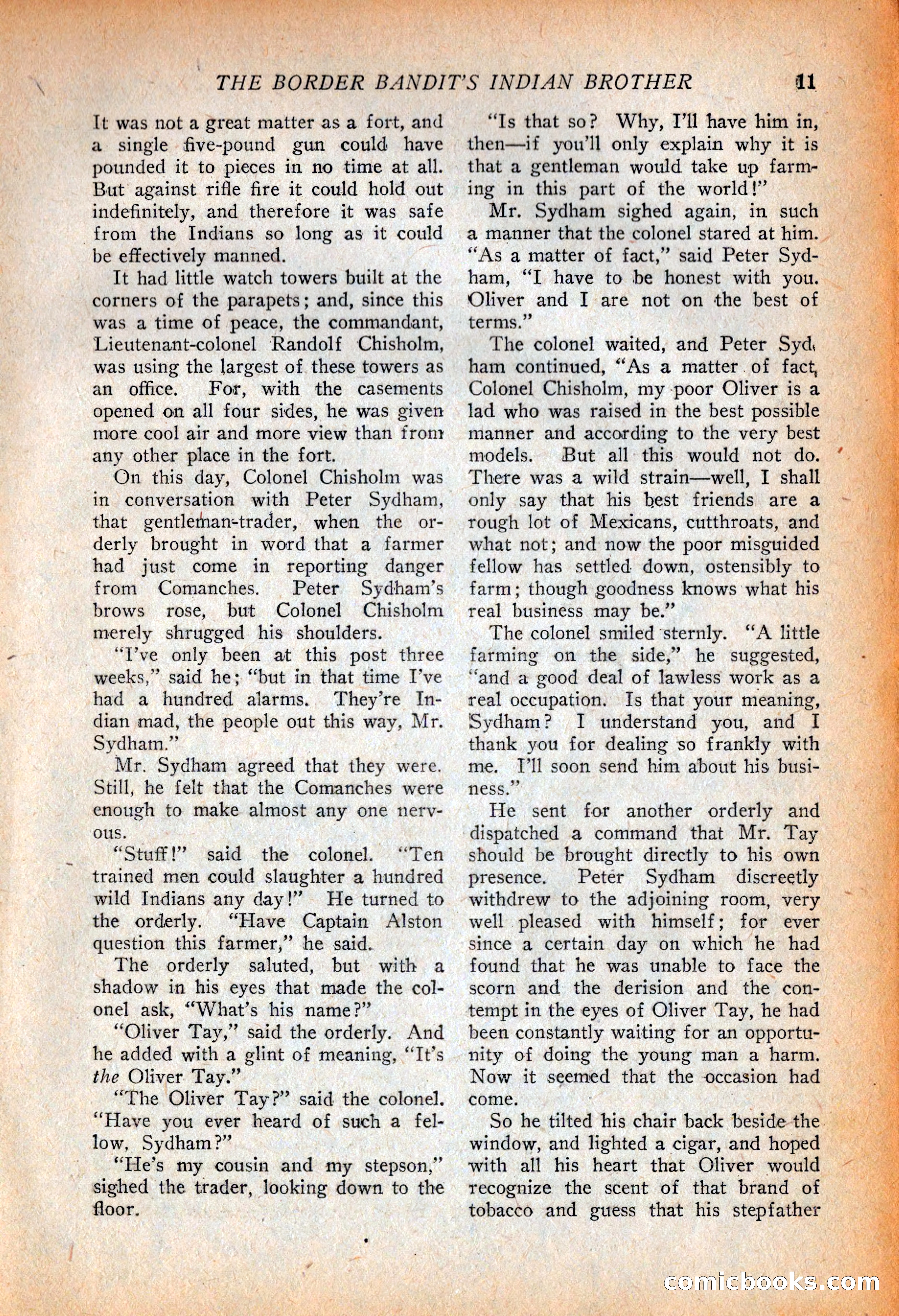 Western Story Magazine, October 2, 1926 — page 13 of 172