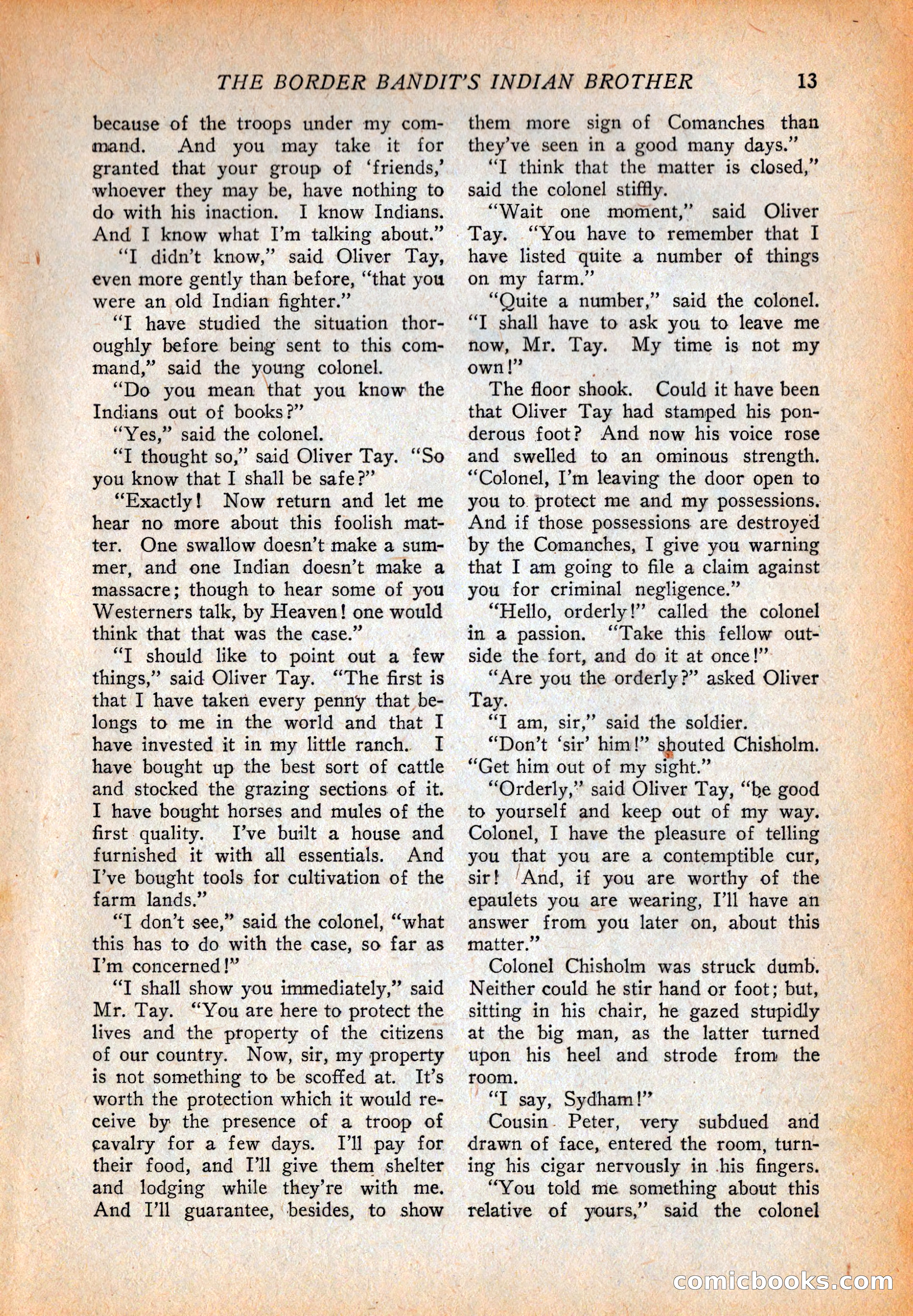 Western Story Magazine, October 2, 1926 — page 15 of 172
