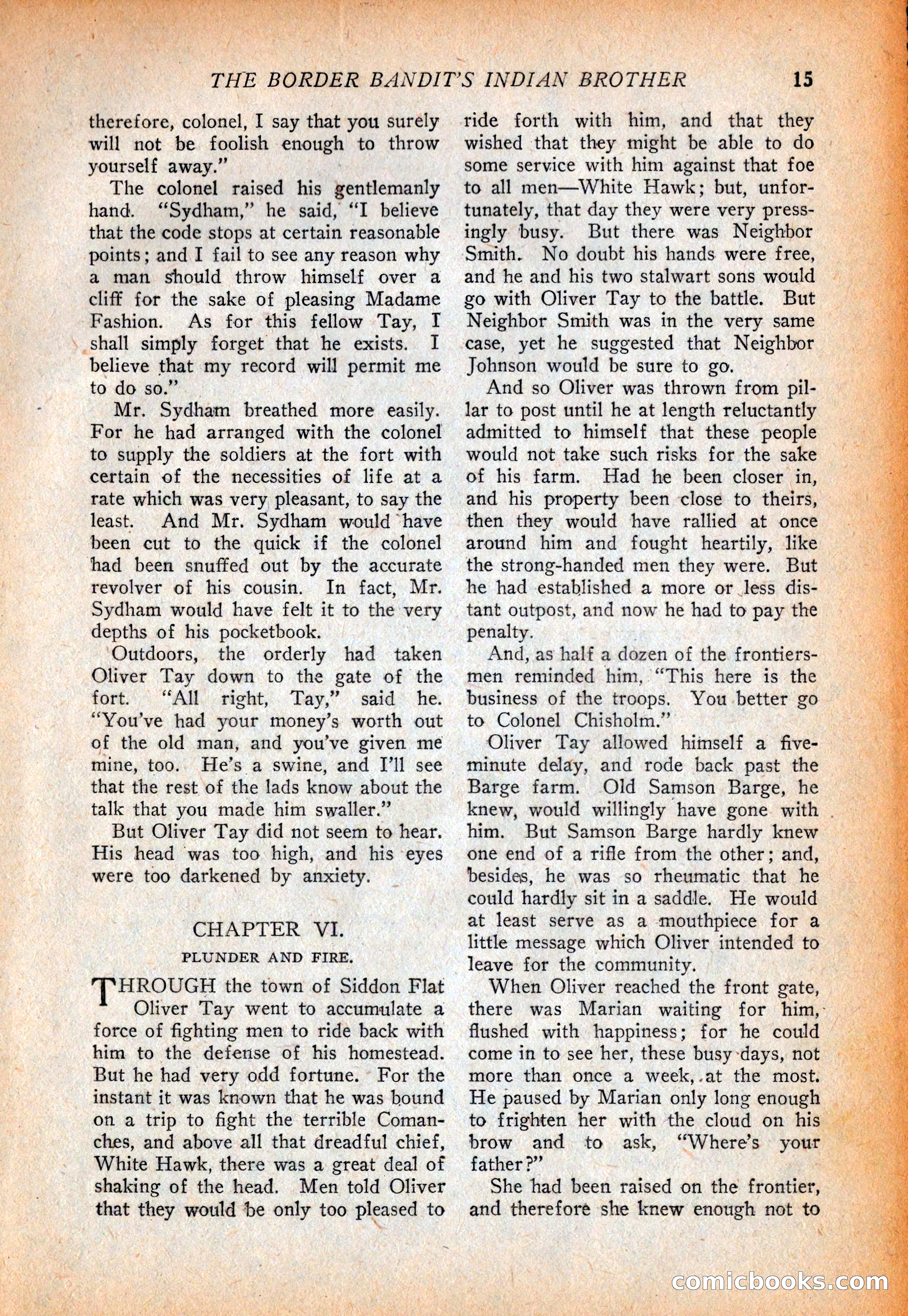 Western Story Magazine, October 2, 1926 — page 17 of 172