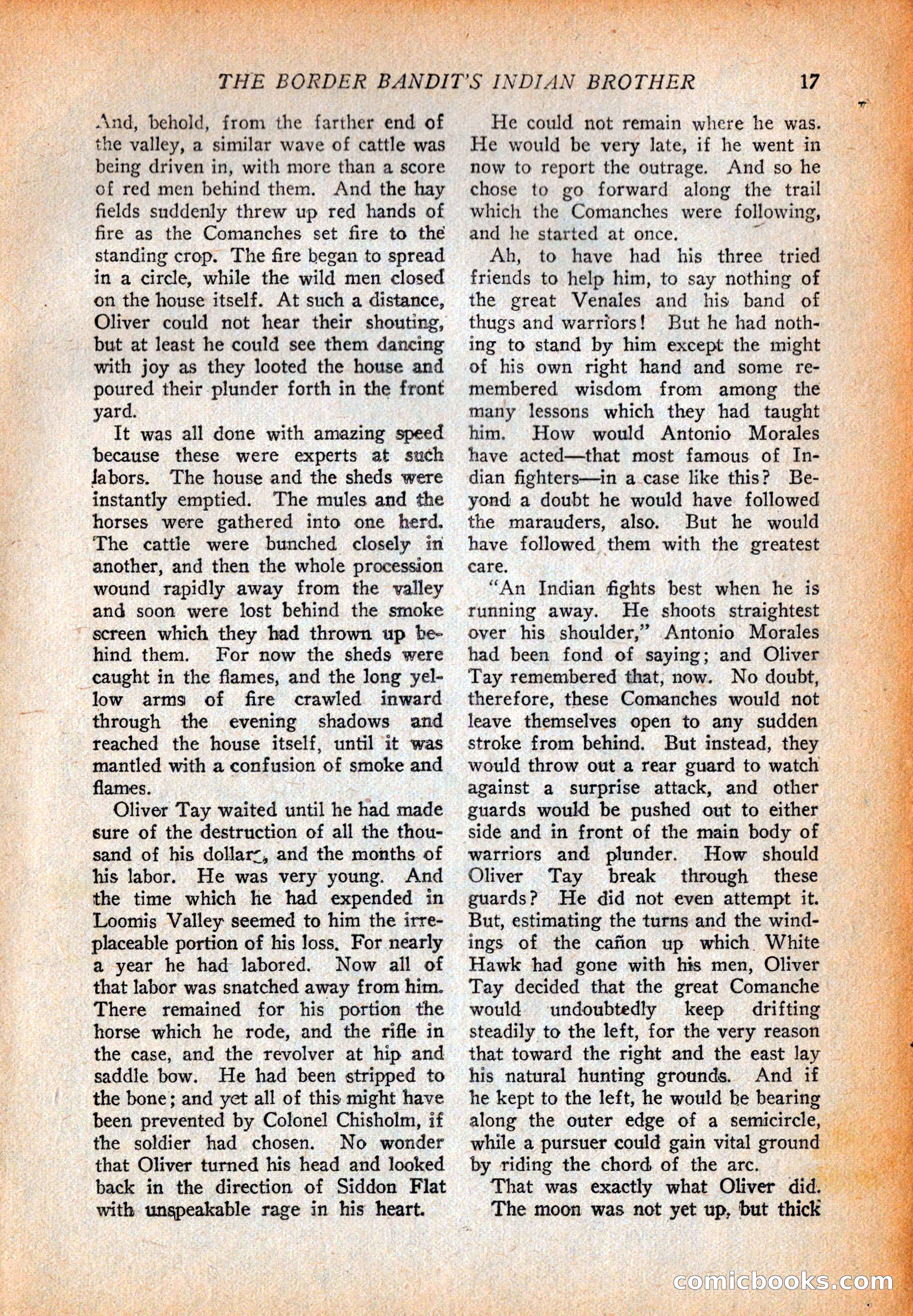 Western Story Magazine, October 2, 1926 — page 19 of 172