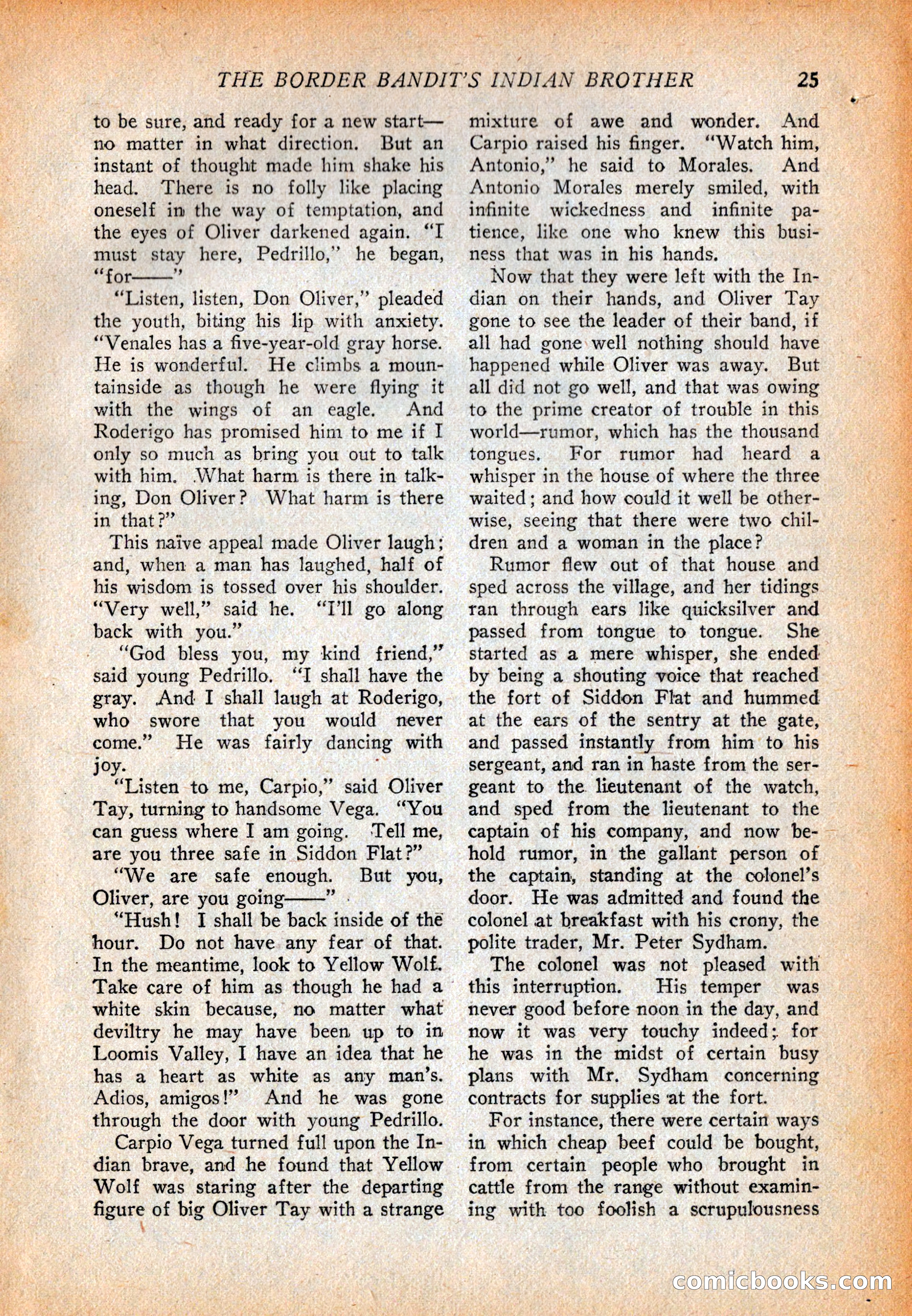 Western Story Magazine, October 2, 1926 — page 27 of 172