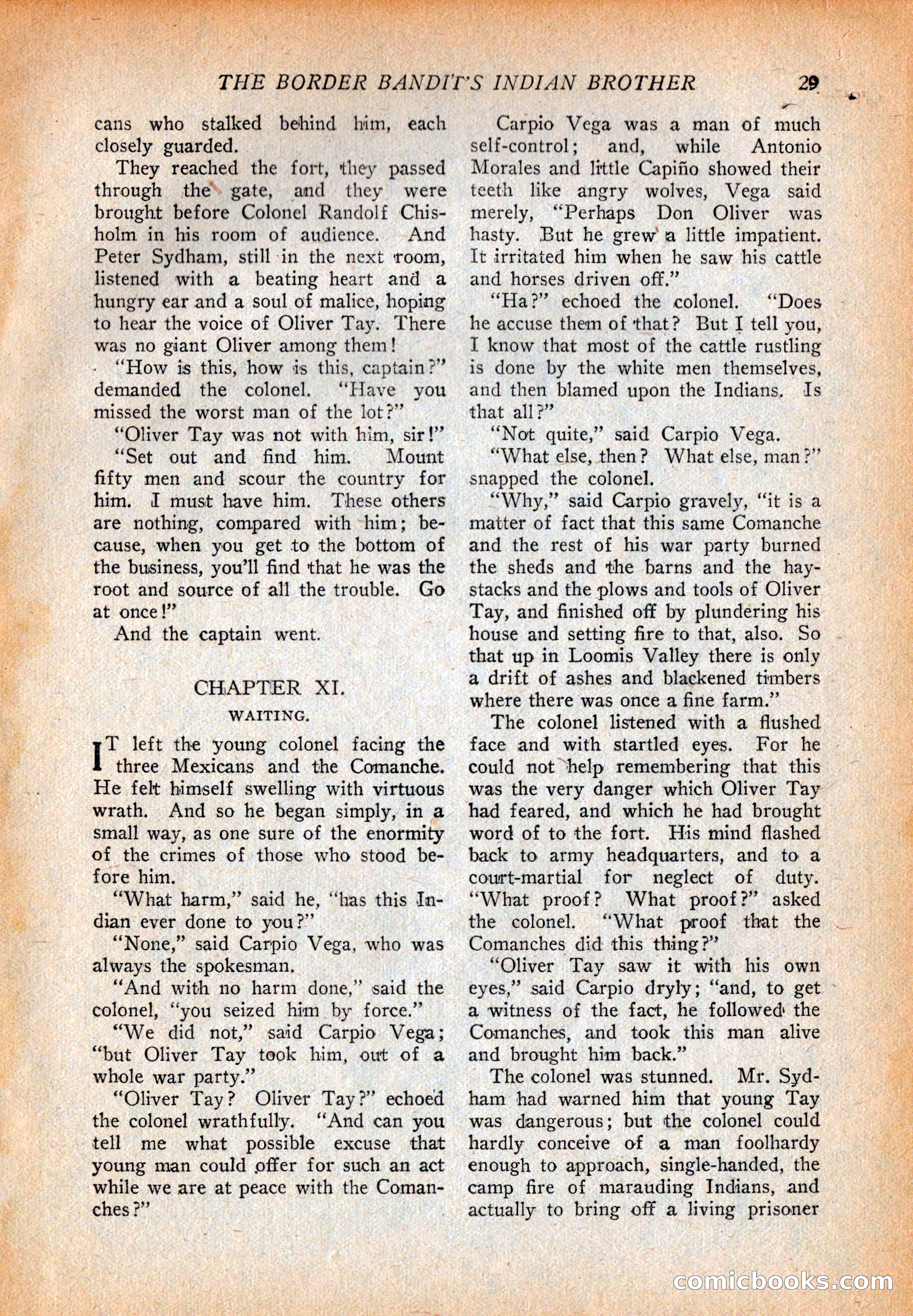 Western Story Magazine, October 2, 1926 — page 31 of 172