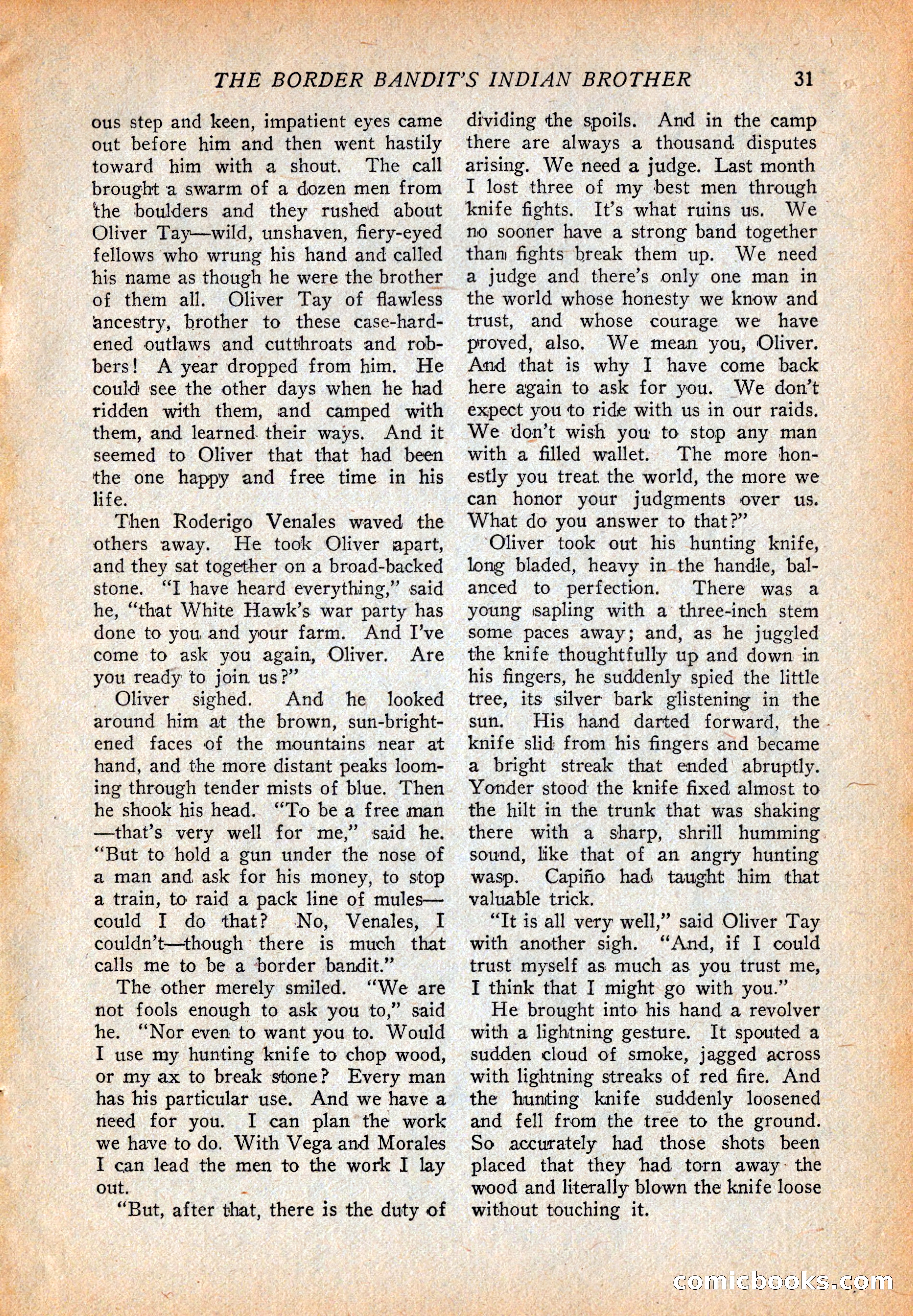Western Story Magazine, October 2, 1926 — page 33 of 172