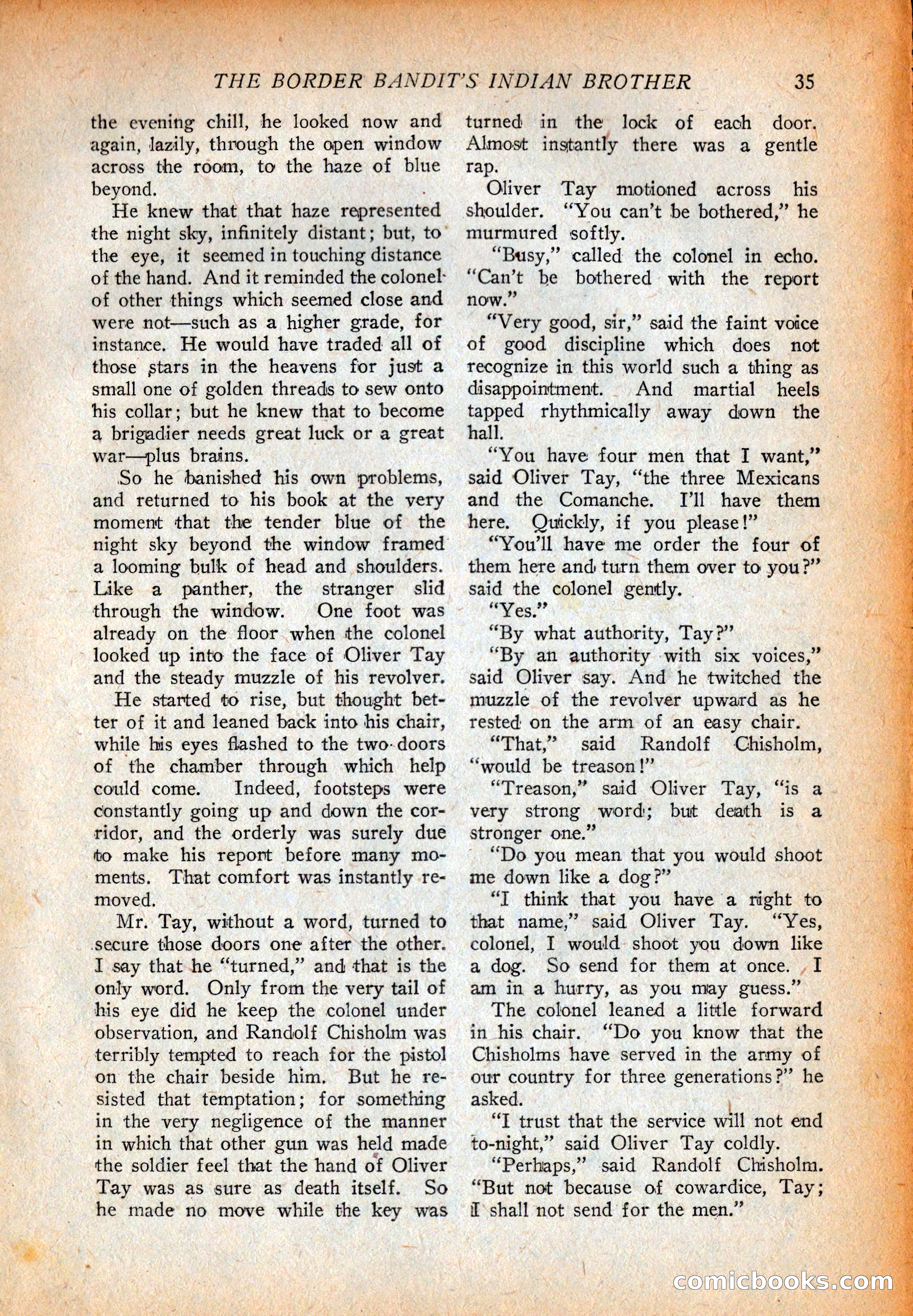 Western Story Magazine, October 2, 1926 — page 37 of 172