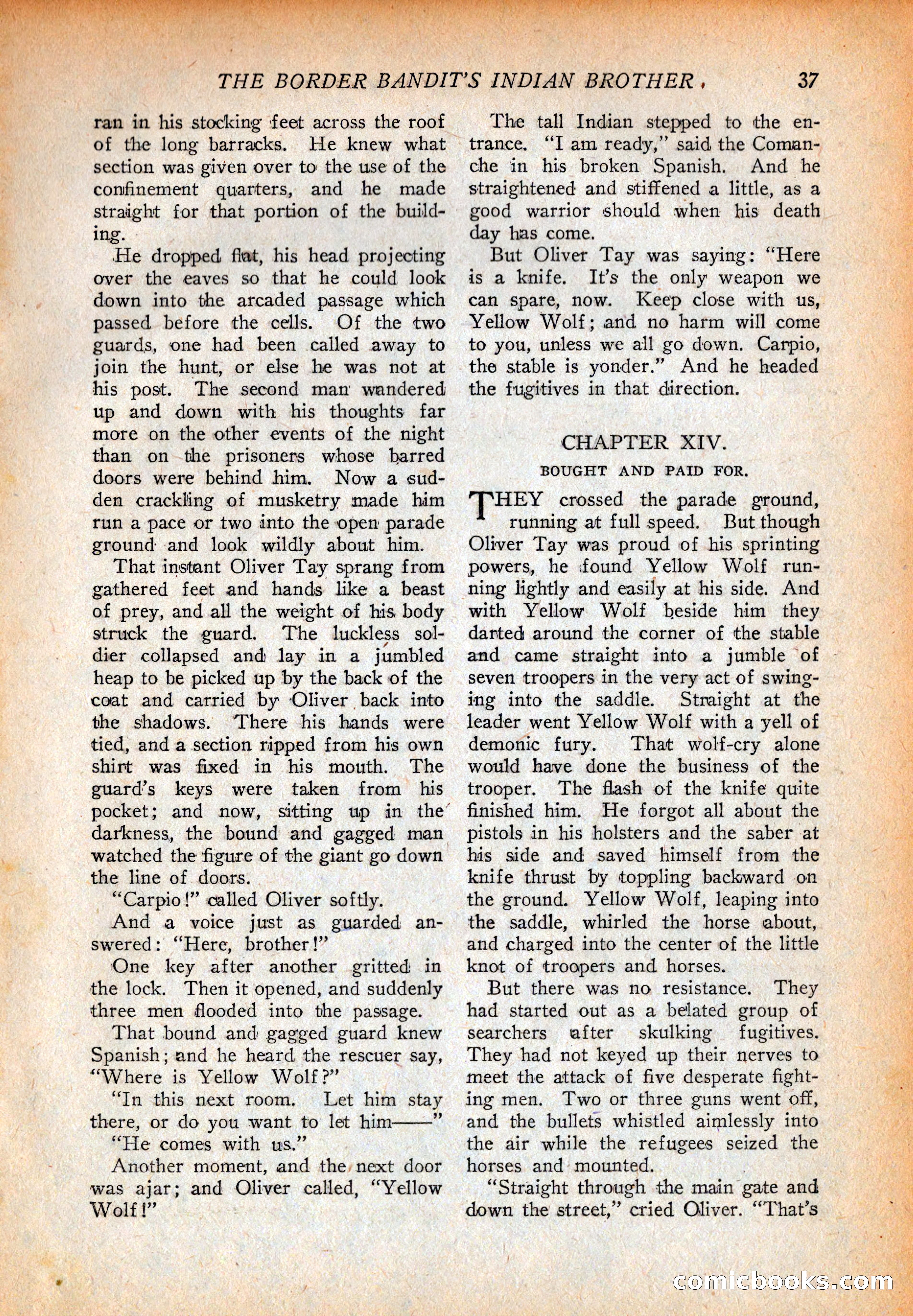 Western Story Magazine, October 2, 1926 — page 39 of 172