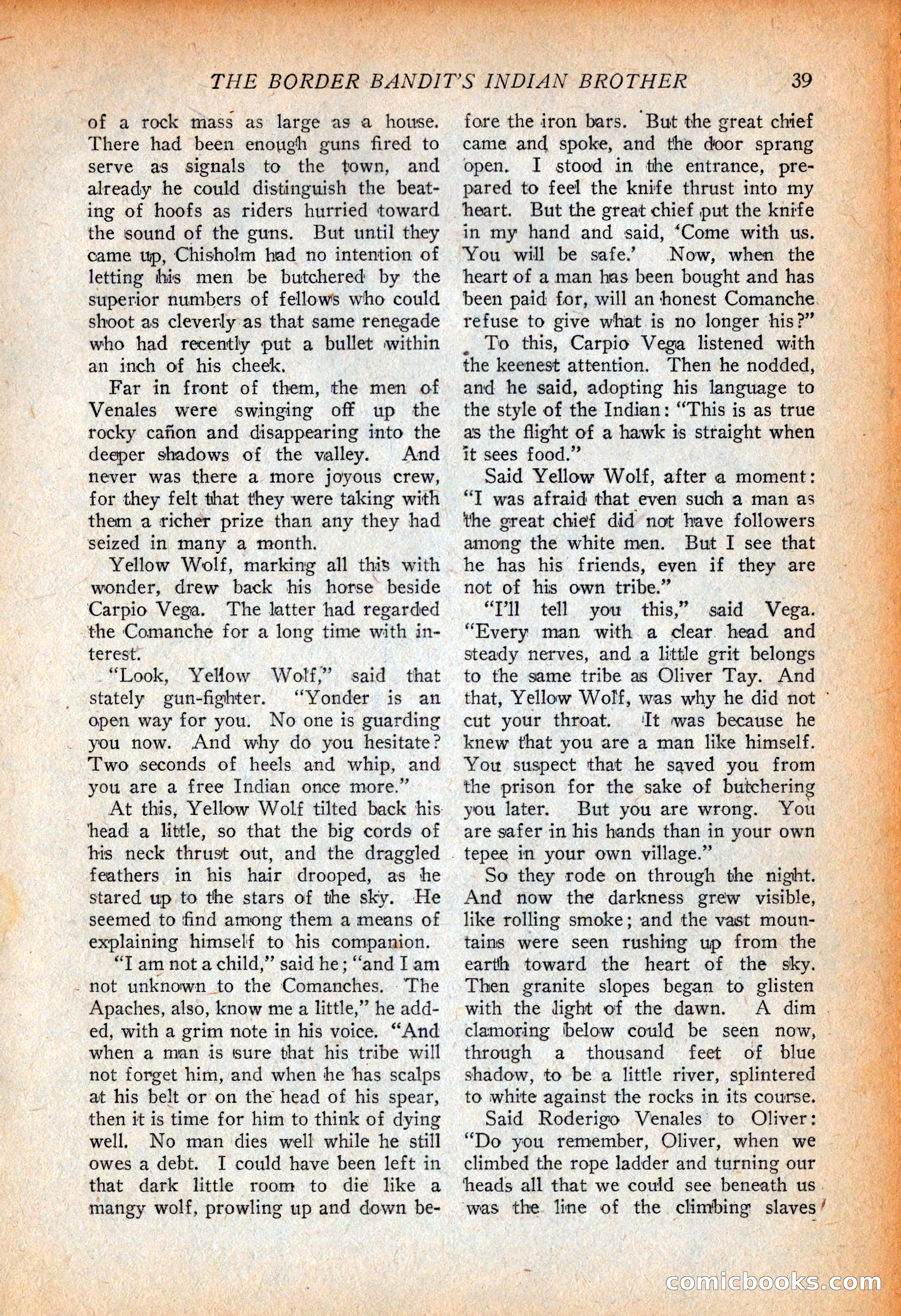 Western Story Magazine, October 2, 1926 — page 41 of 172