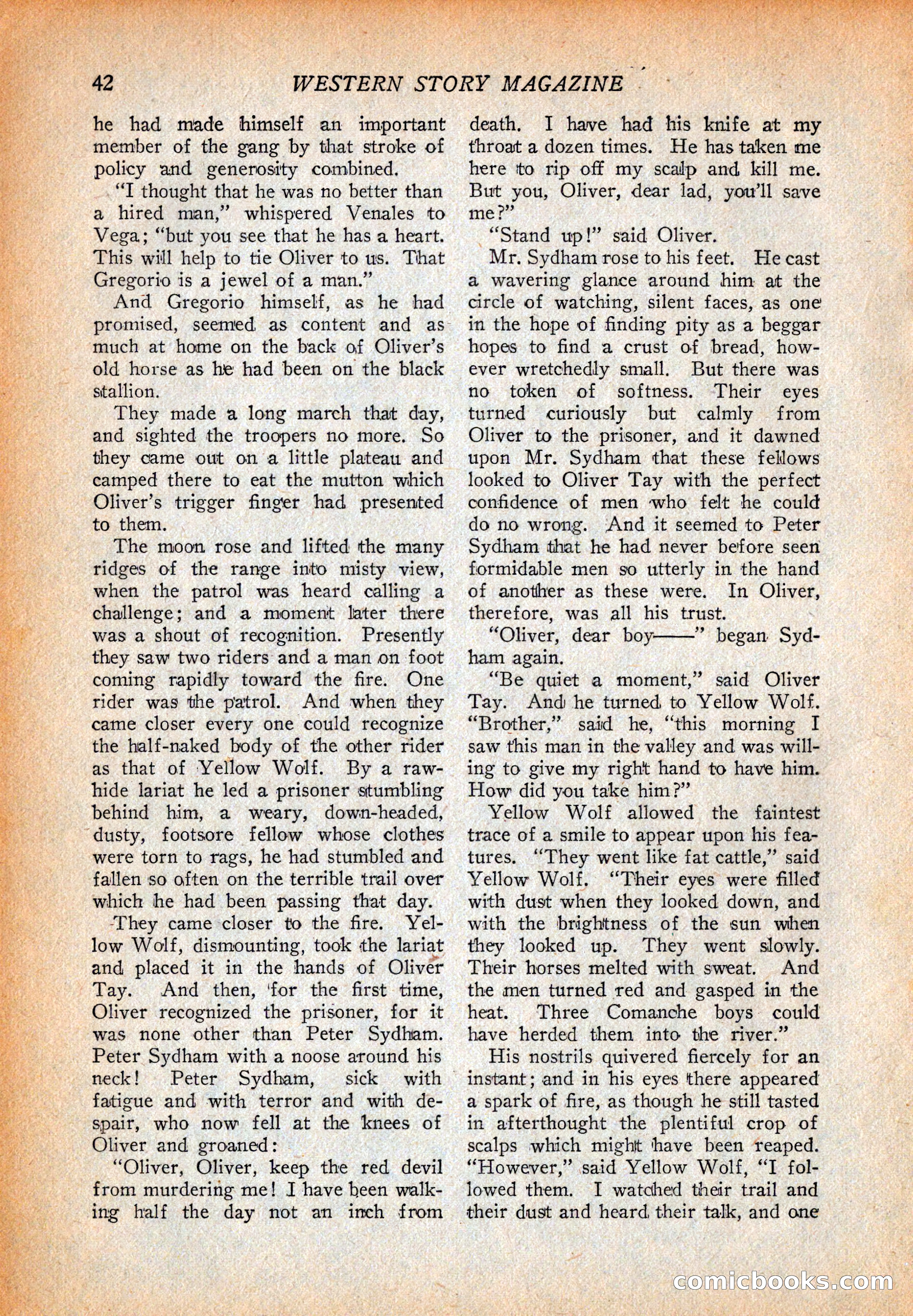 Western Story Magazine, October 2, 1926 — page 44 of 172