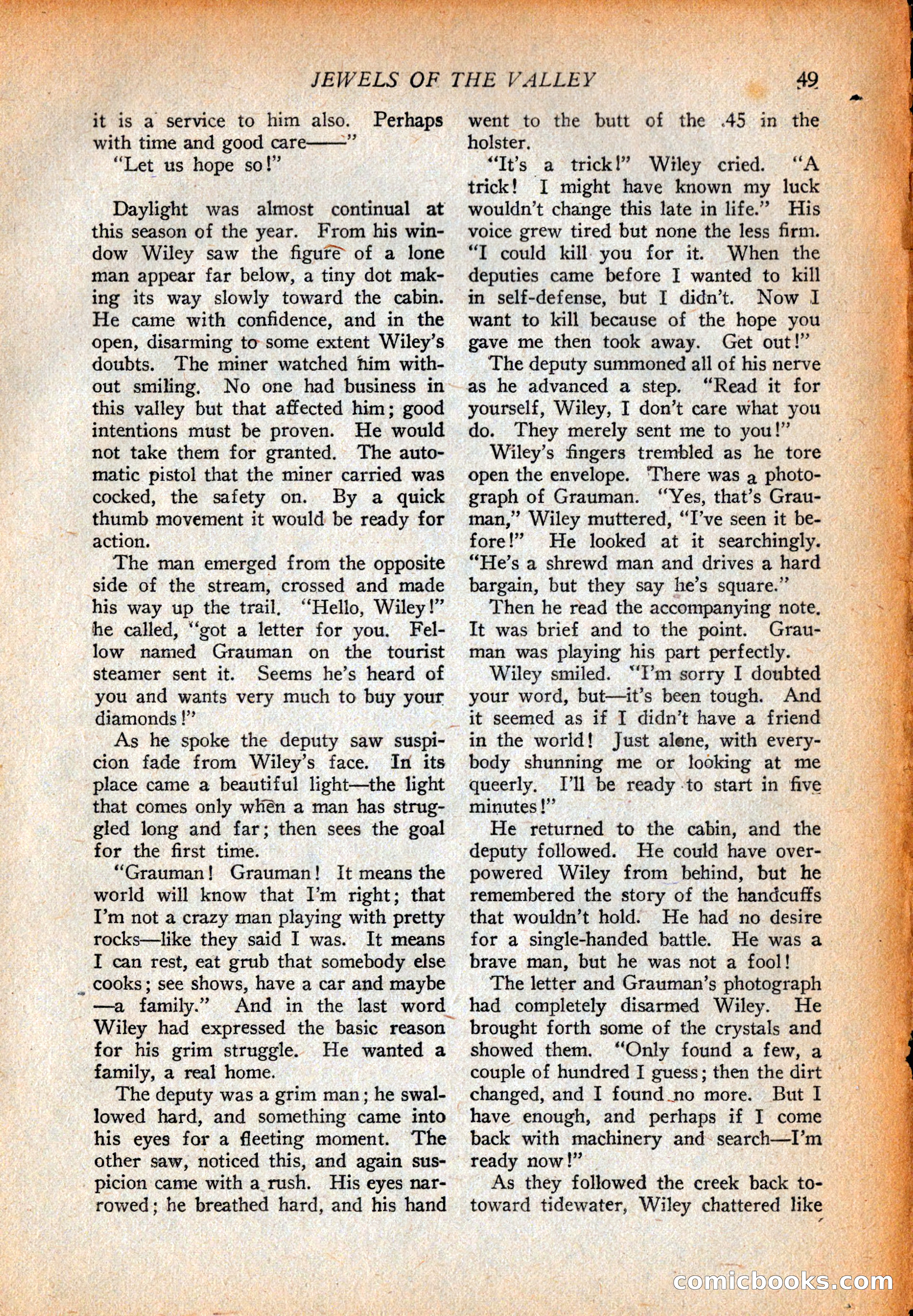 Western Story Magazine, October 2, 1926 — page 51 of 172