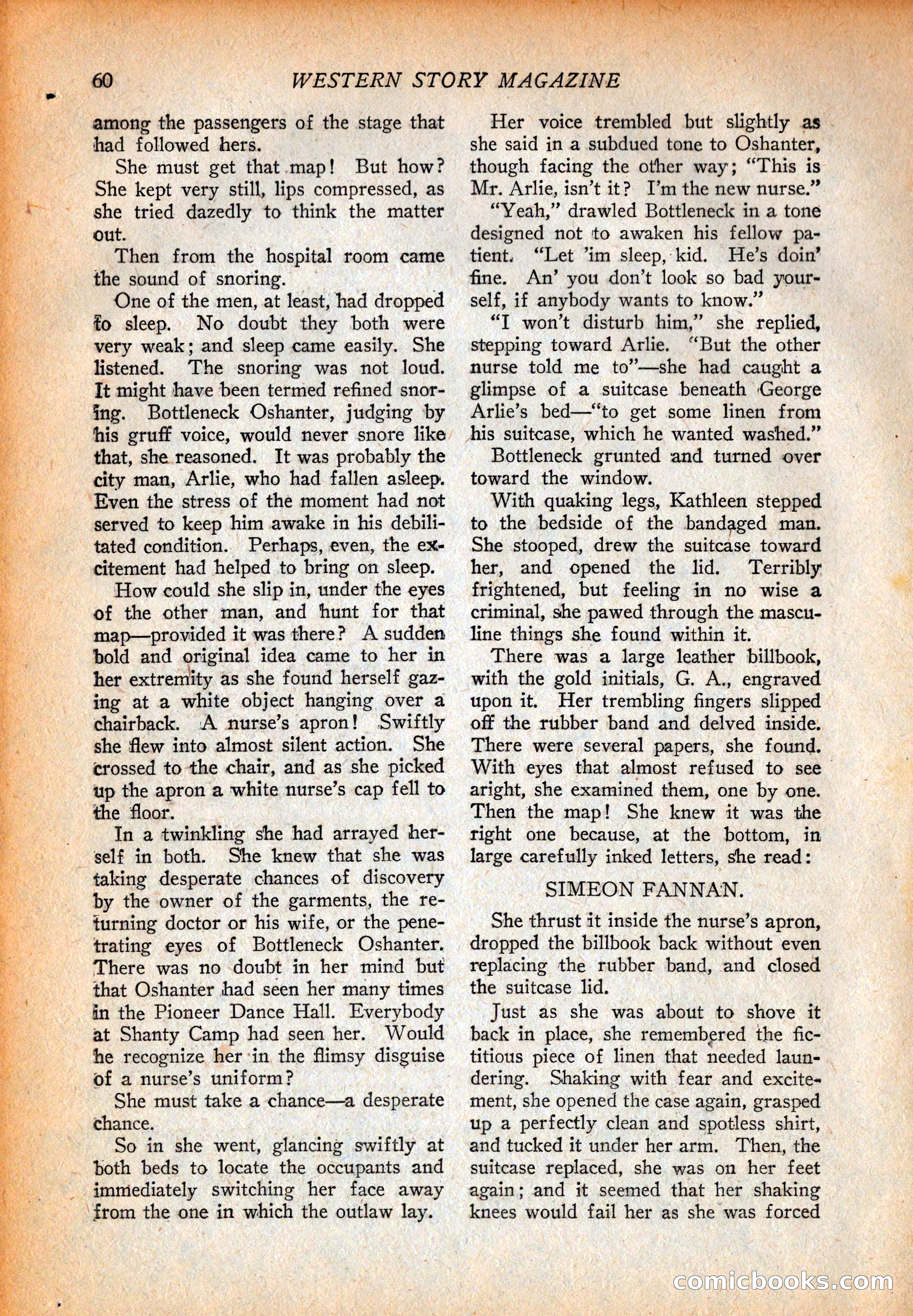 Western Story Magazine, October 2, 1926 — page 62 of 172