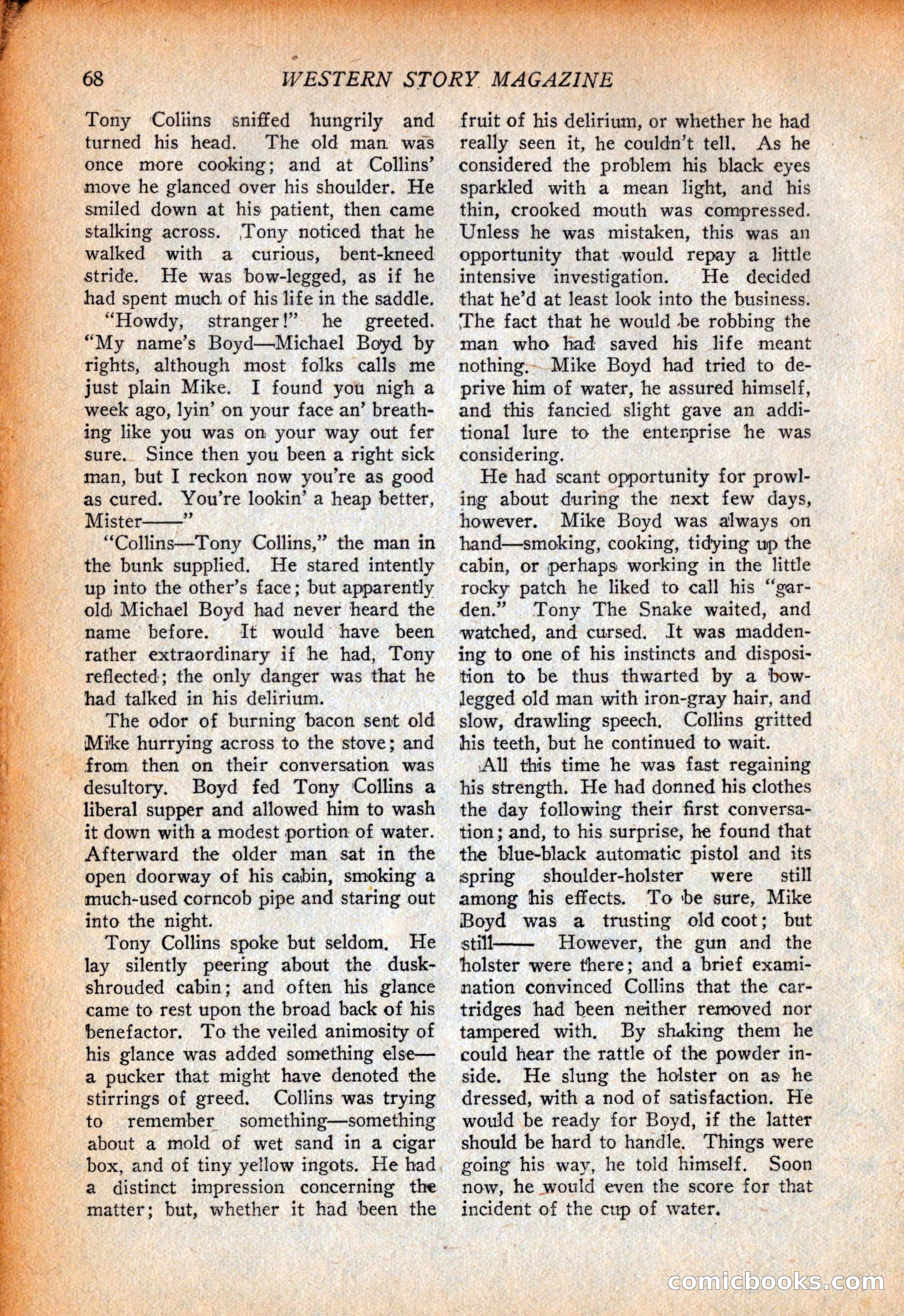 Western Story Magazine, October 2, 1926 — page 70 of 172