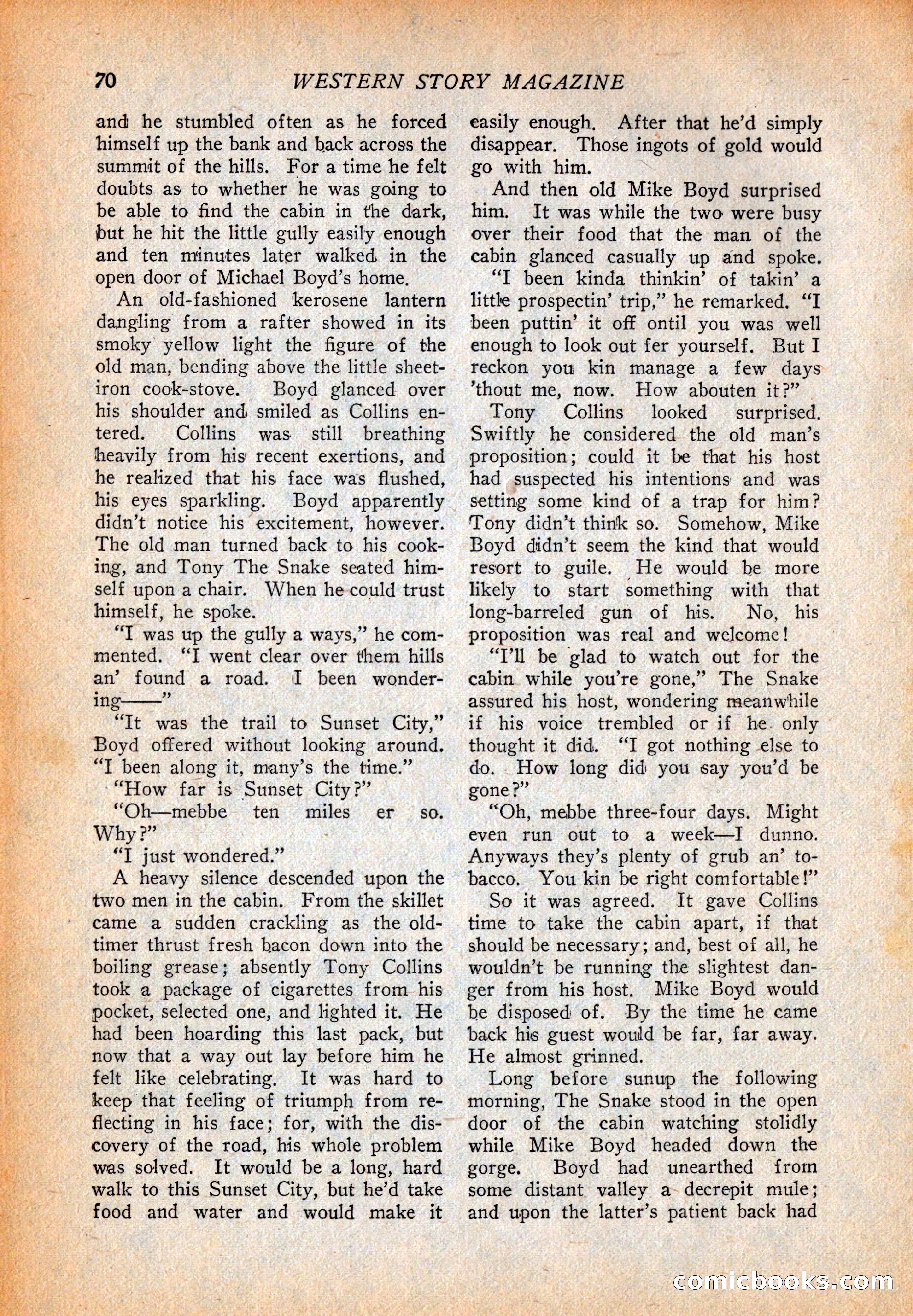 Western Story Magazine, October 2, 1926 — page 72 of 172