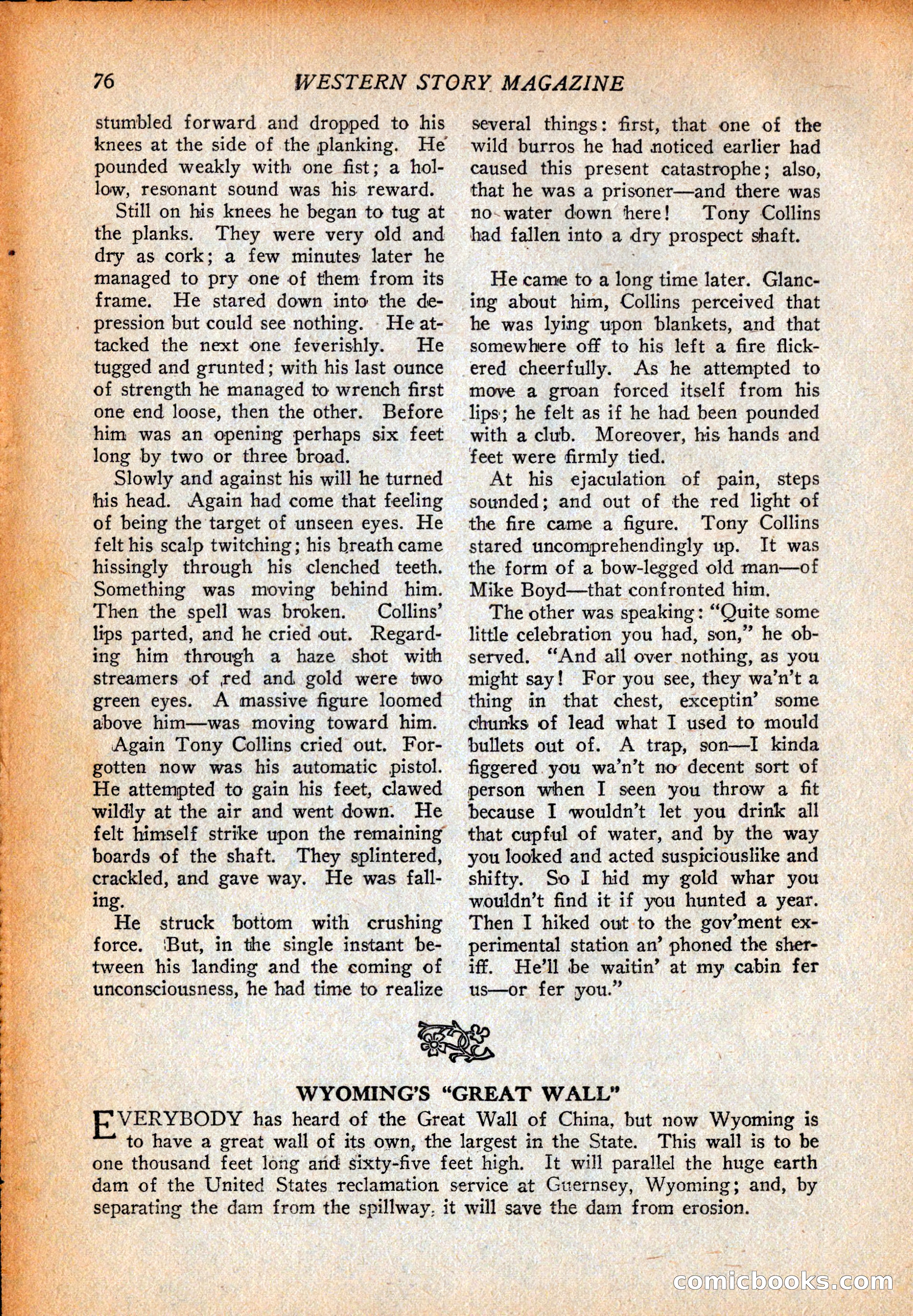 Western Story Magazine, October 2, 1926 — page 78 of 172