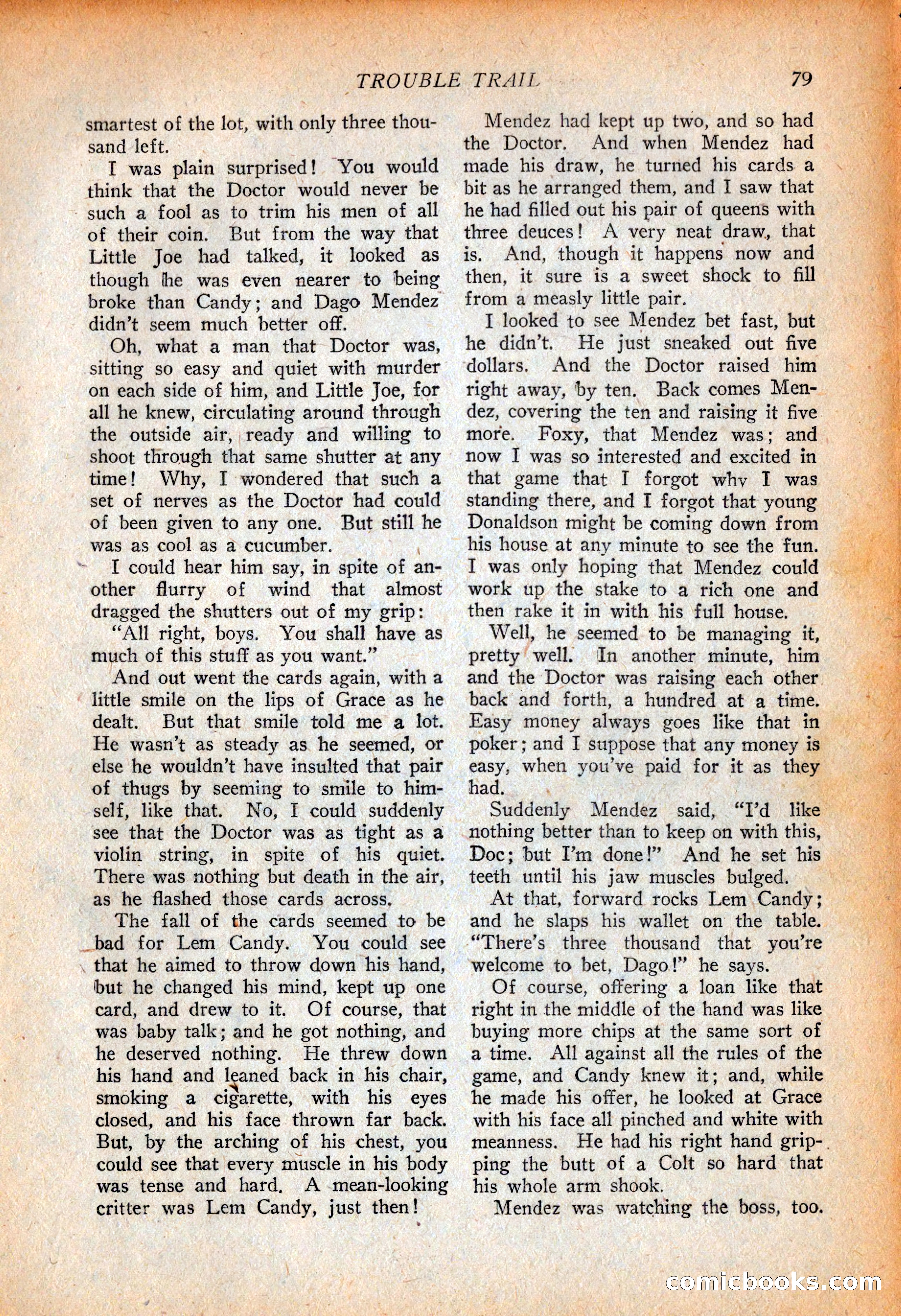 Western Story Magazine, October 2, 1926 — page 81 of 172
