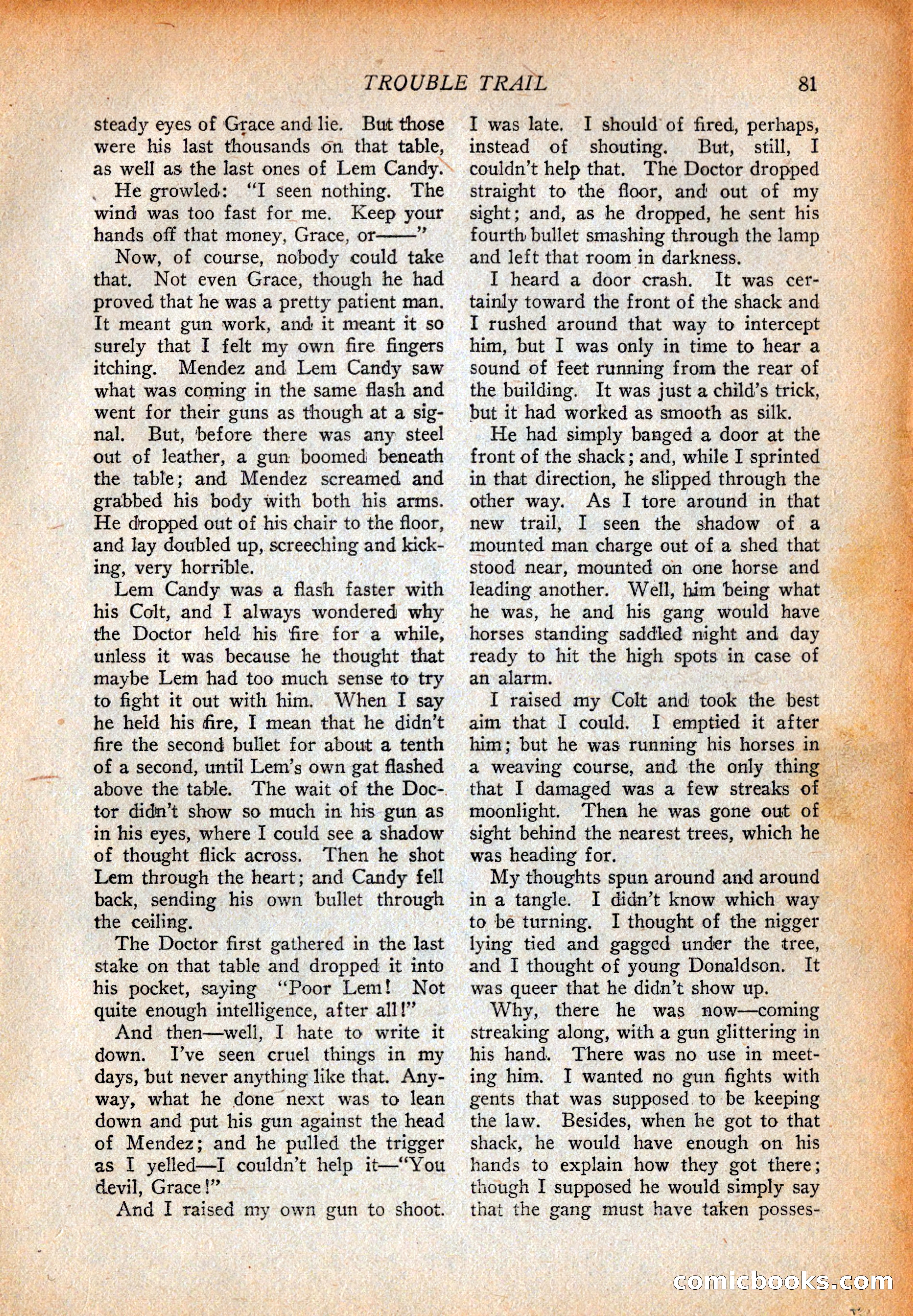 Western Story Magazine, October 2, 1926 — page 83 of 172