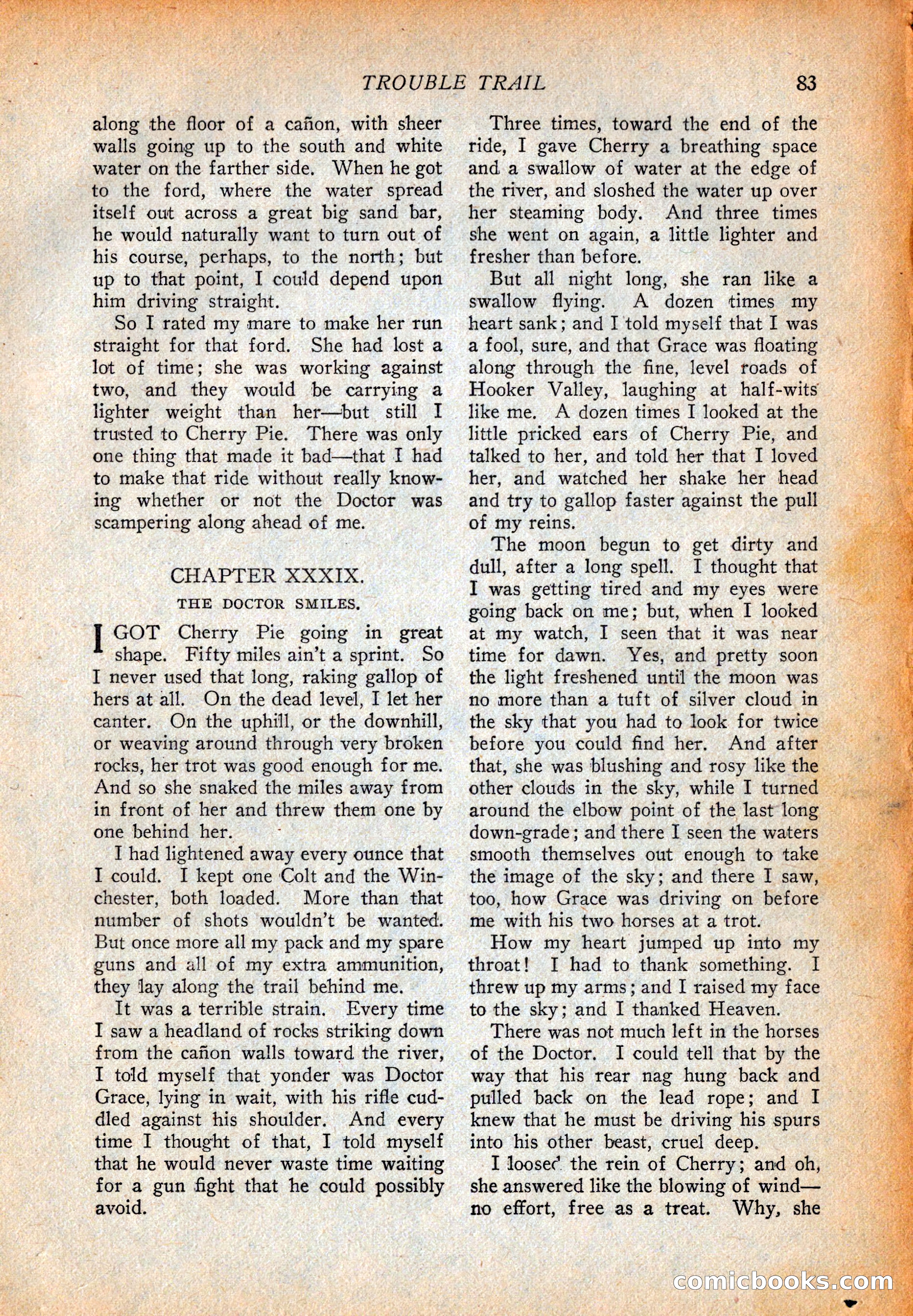 Western Story Magazine, October 2, 1926 — page 85 of 172
