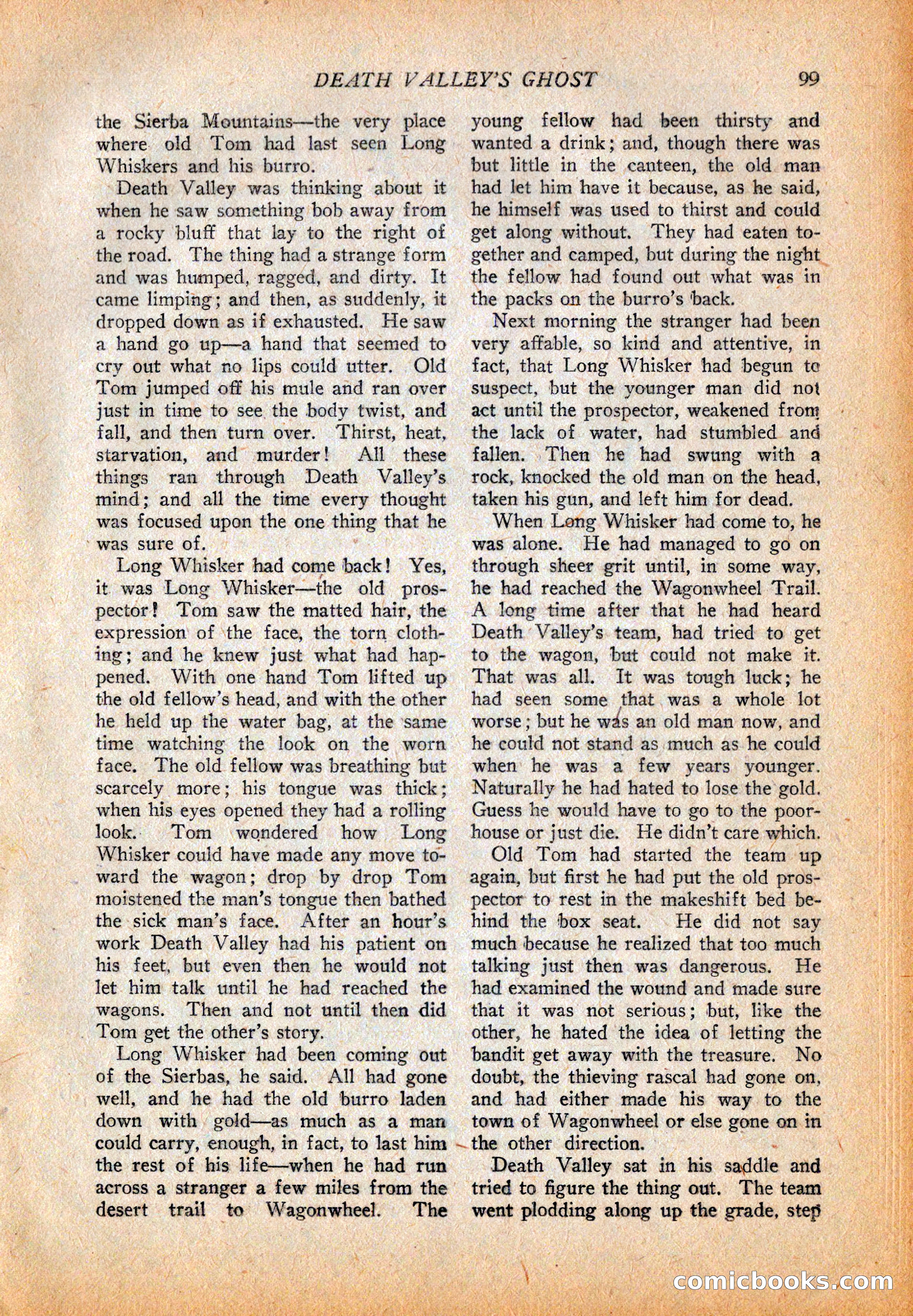 Western Story Magazine, October 2, 1926 — page 101 of 172