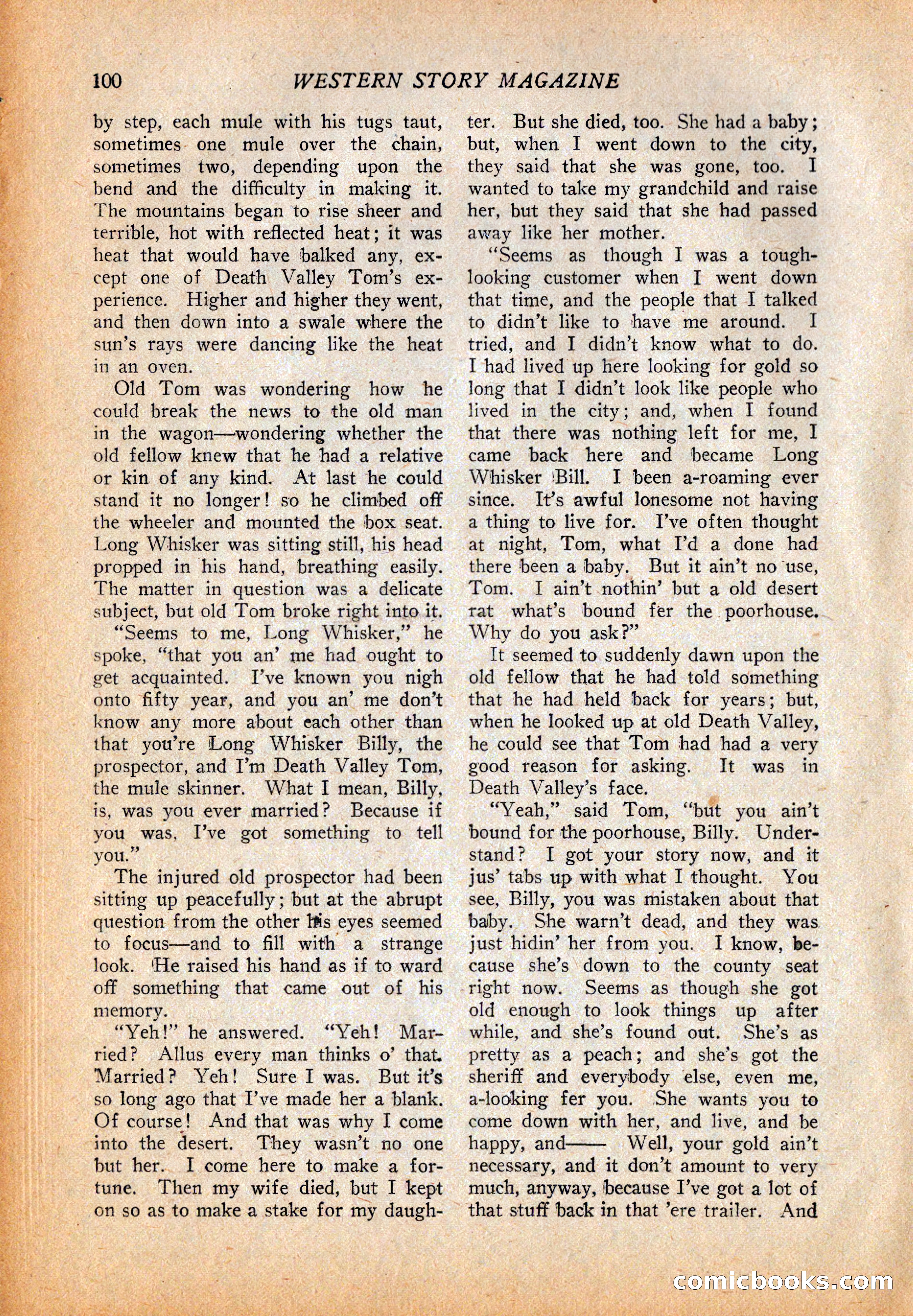 Western Story Magazine, October 2, 1926 — page 102 of 172