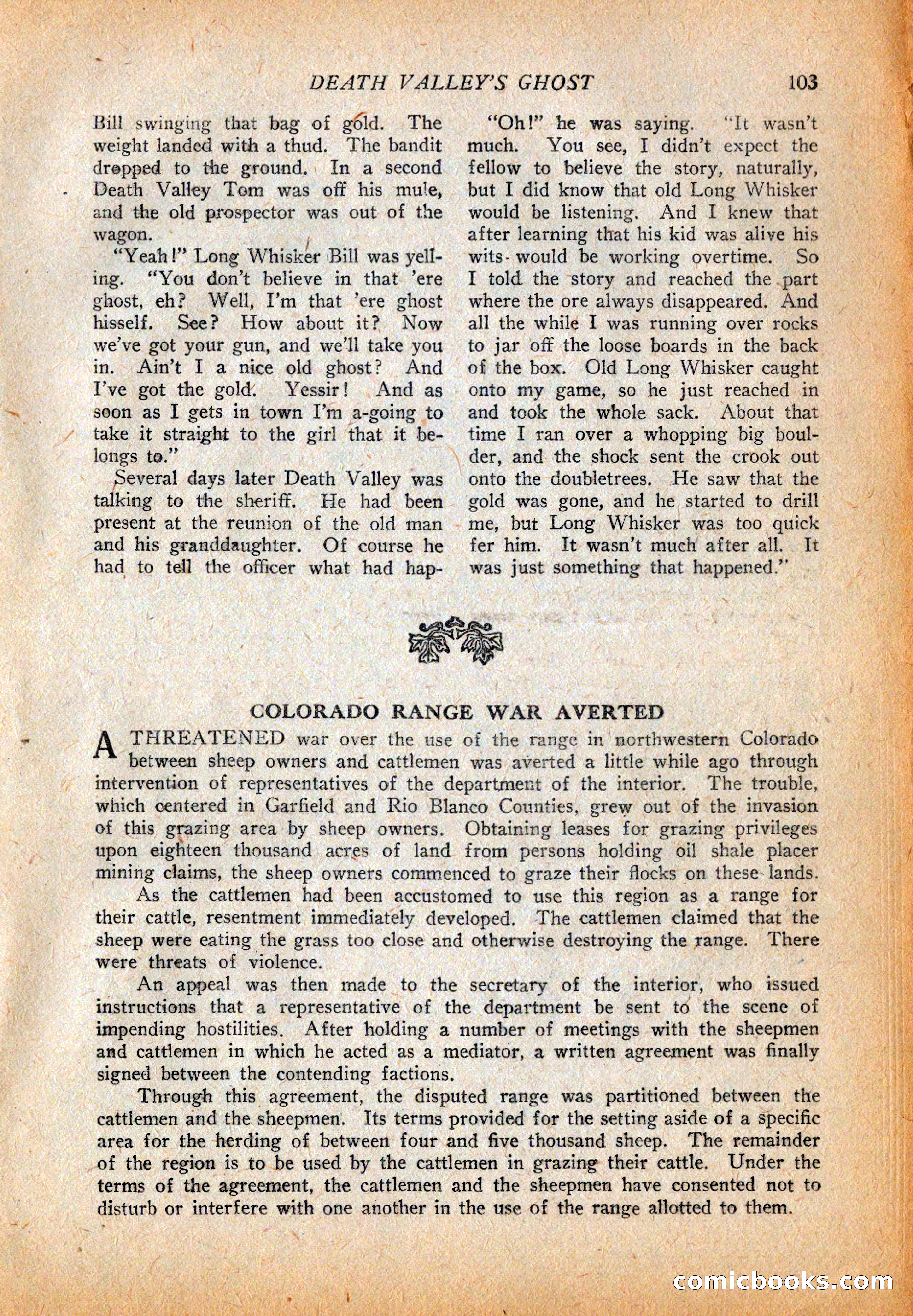 Western Story Magazine, October 2, 1926 — page 105 of 172