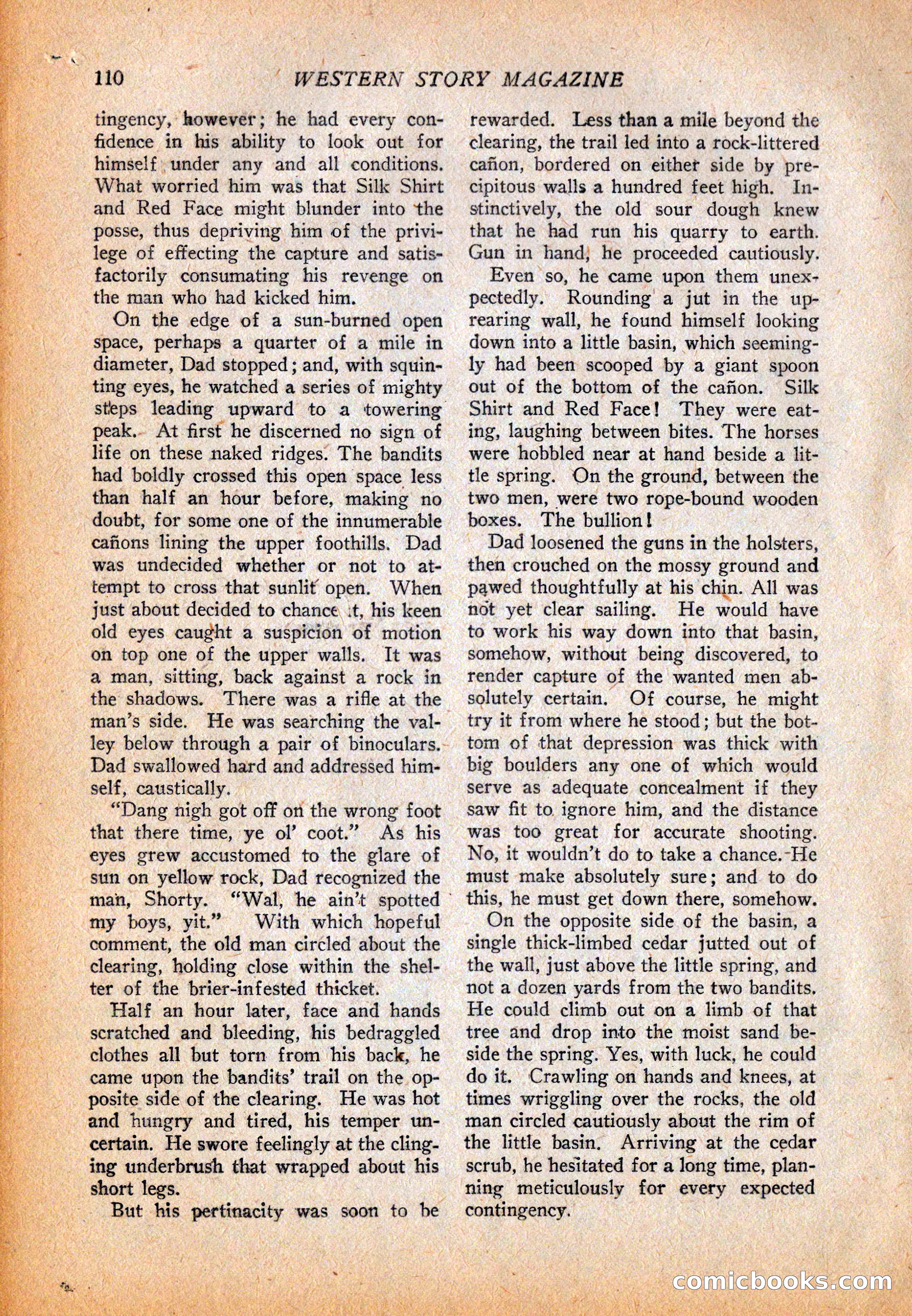 Western Story Magazine, October 2, 1926 — page 112 of 172