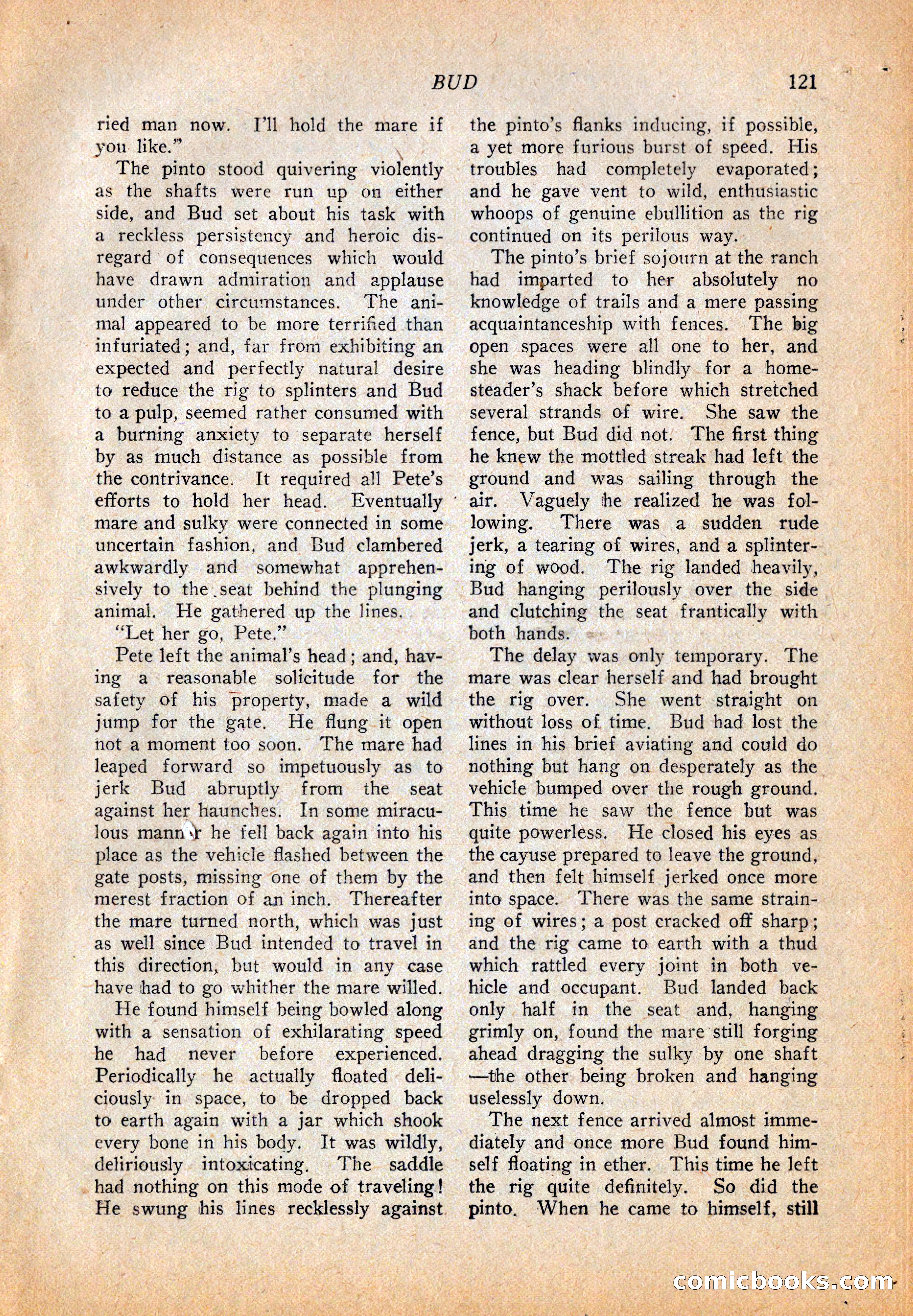 Western Story Magazine, October 2, 1926 — page 123 of 172