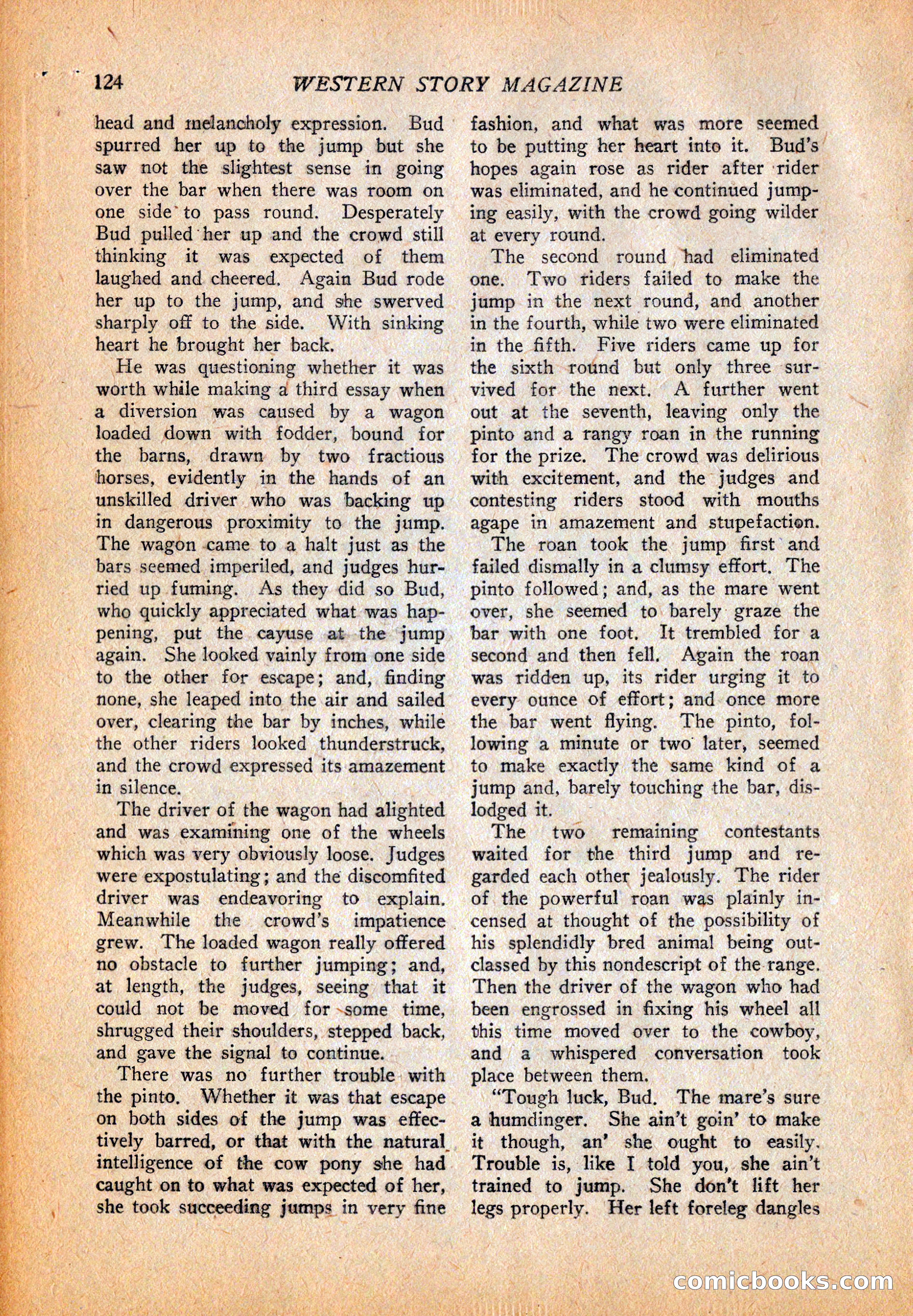 Western Story Magazine, October 2, 1926 — page 126 of 172