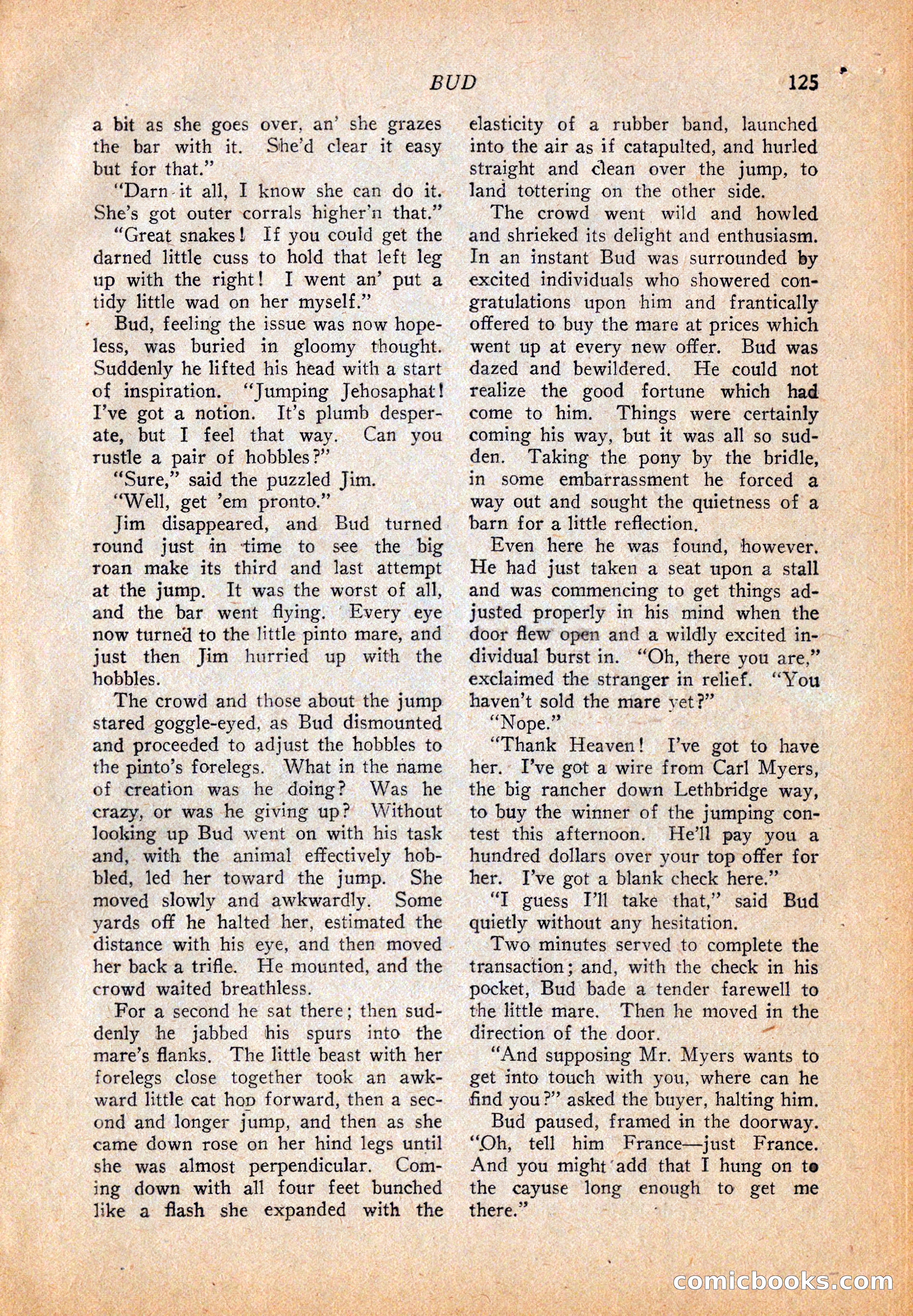 Western Story Magazine, October 2, 1926 — page 127 of 172