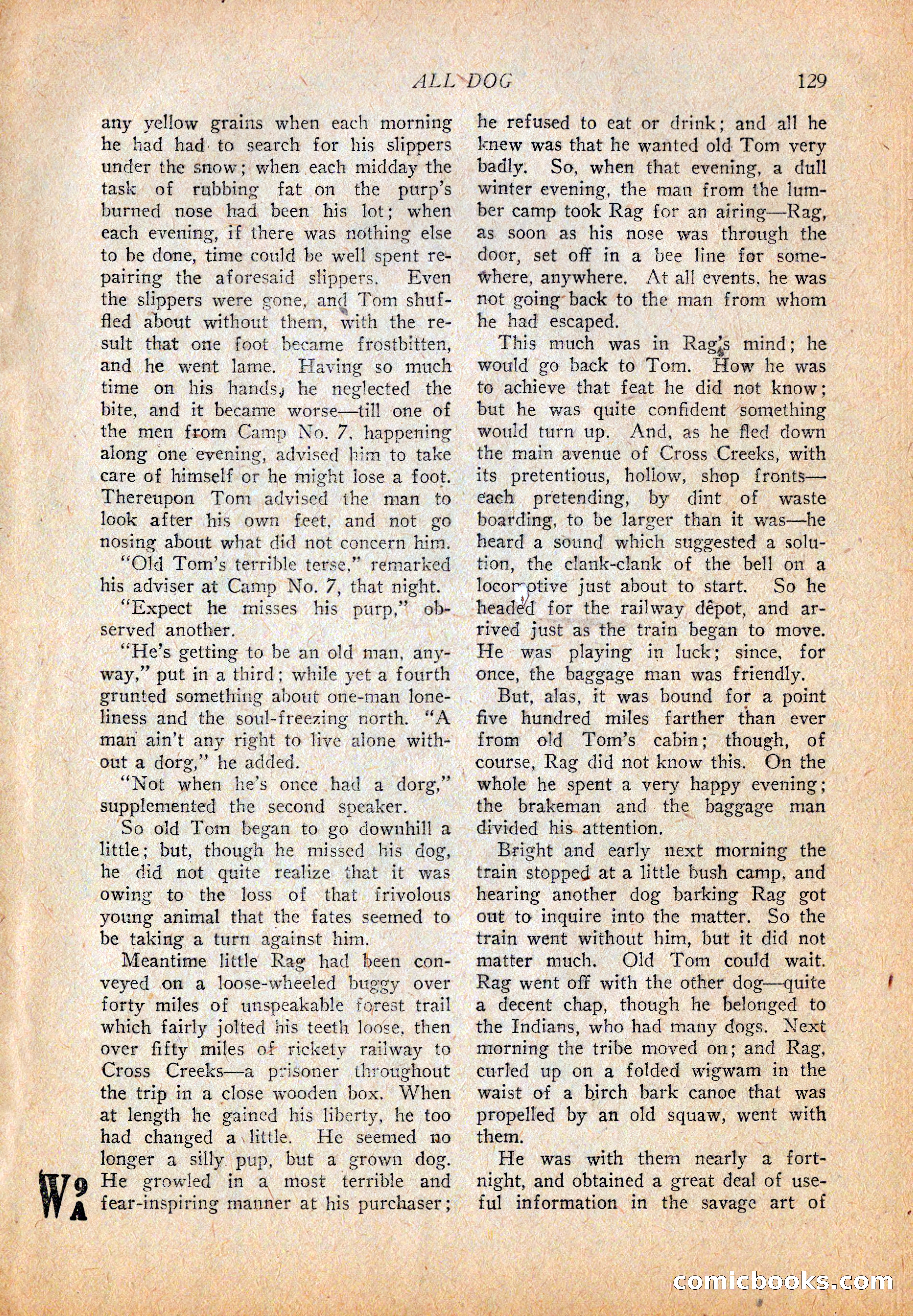 Western Story Magazine, October 2, 1926 — page 131 of 172