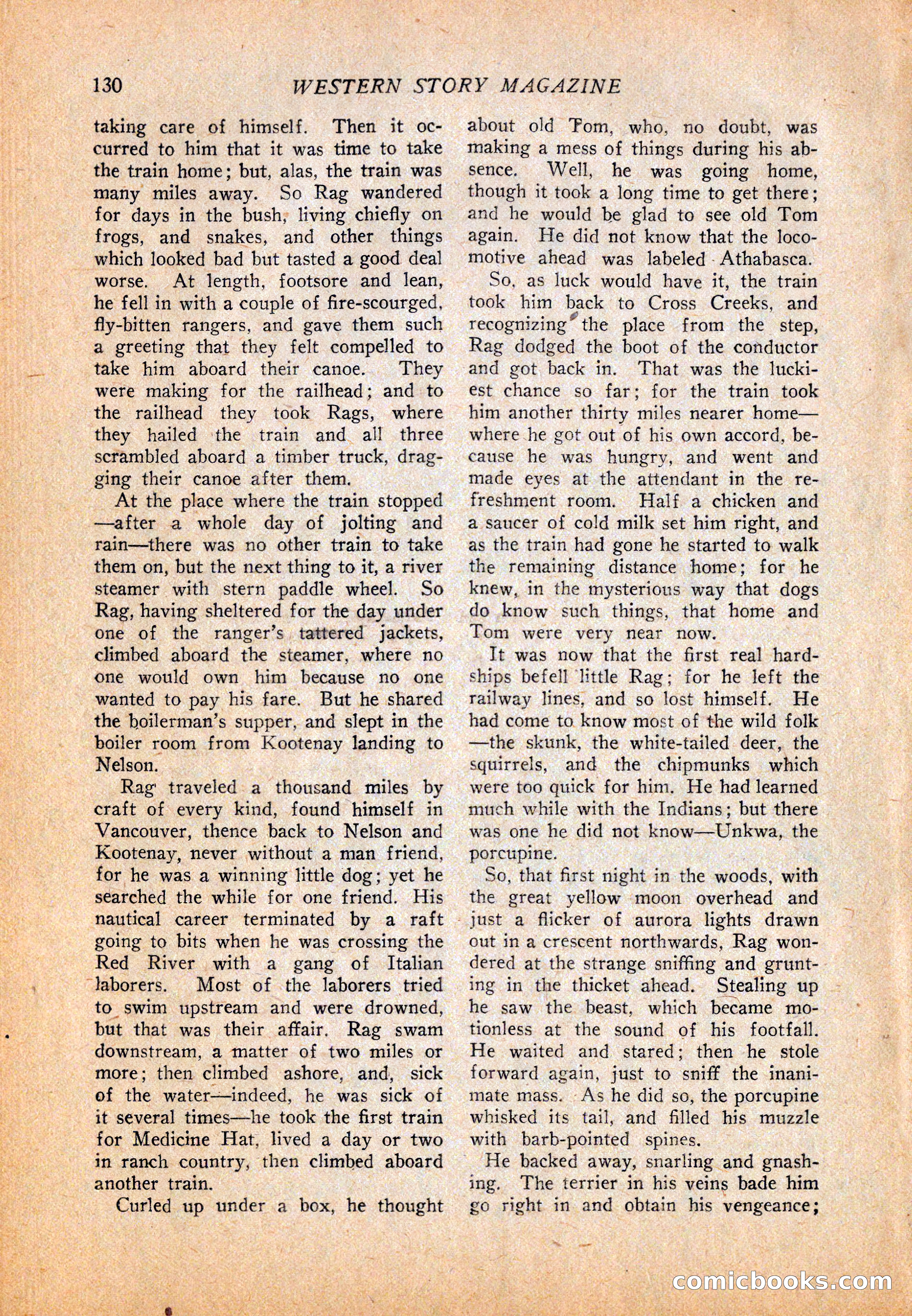 Western Story Magazine, October 2, 1926 — page 132 of 172
