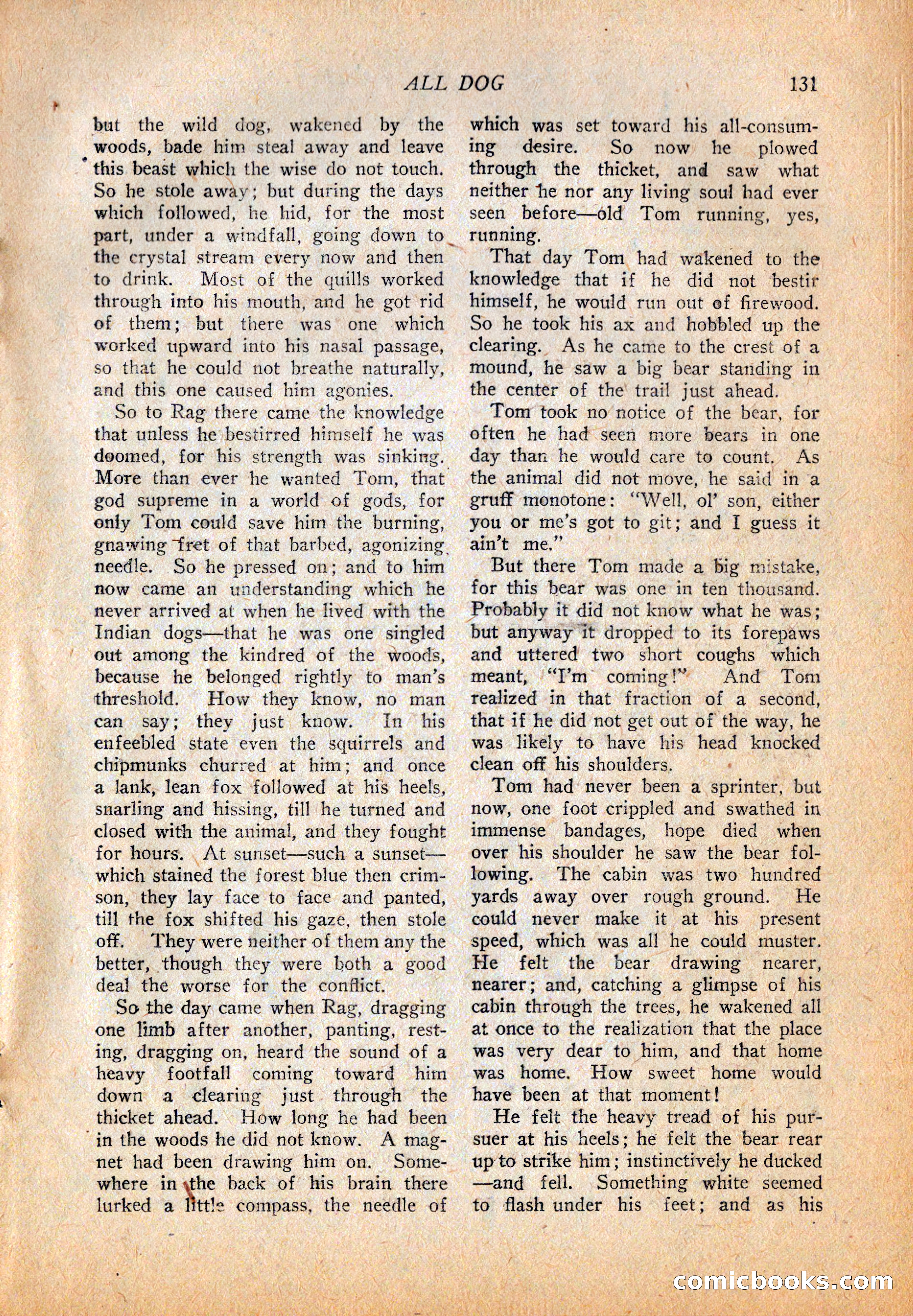 Western Story Magazine, October 2, 1926 — page 133 of 172