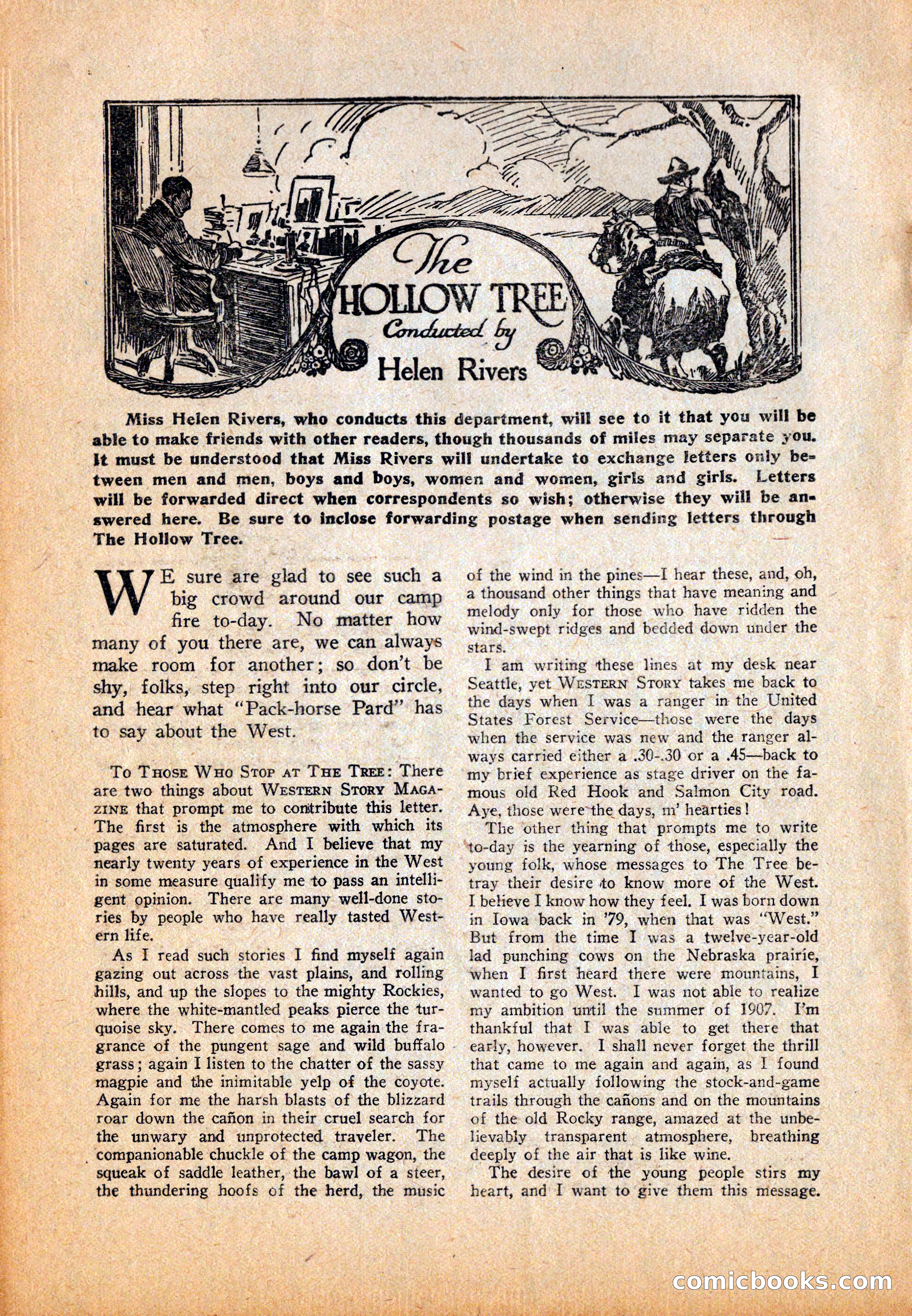 Western Story Magazine, October 2, 1926 — page 138 of 172