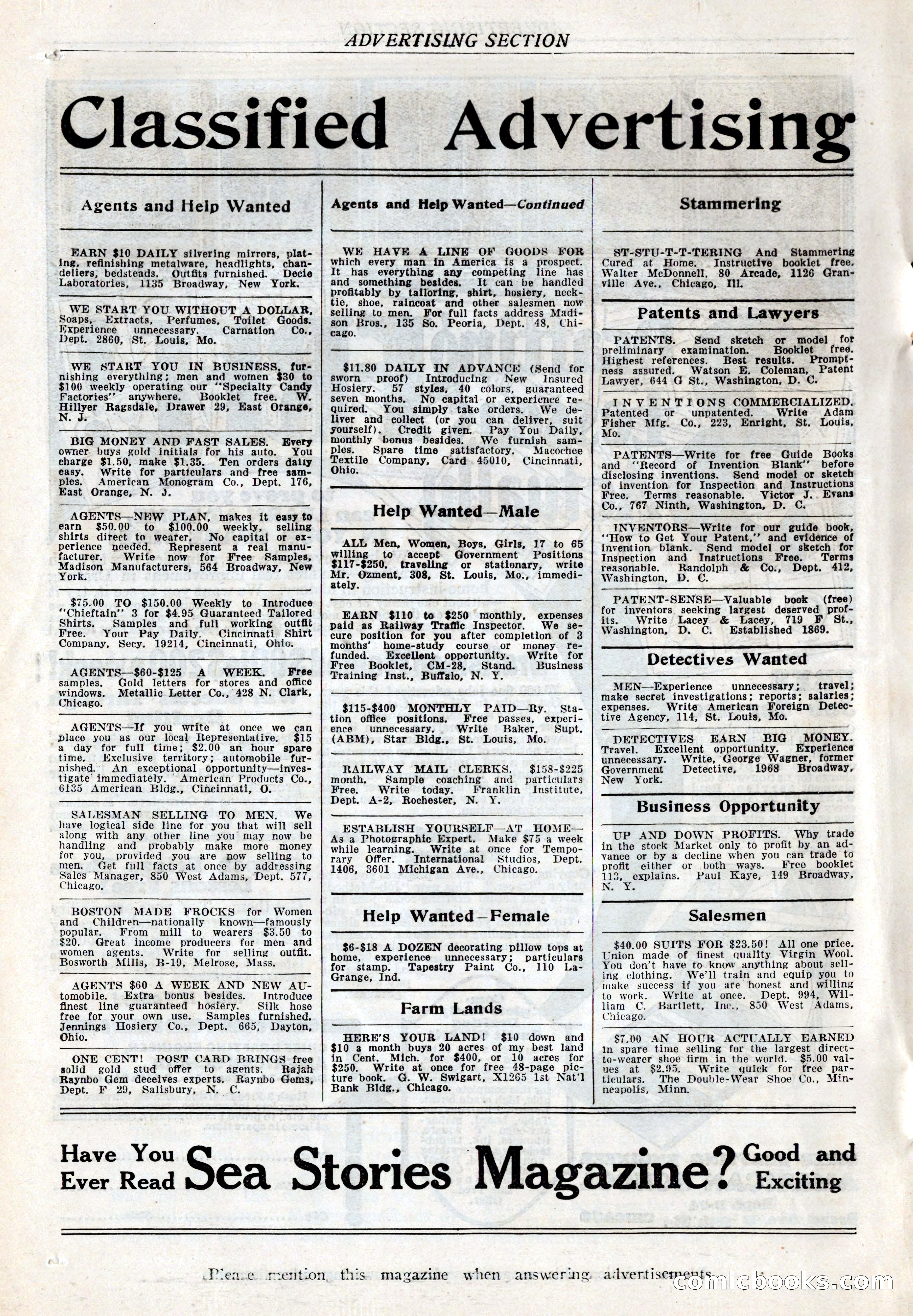 Western Story Magazine, October 2, 1926 — page 154 of 172