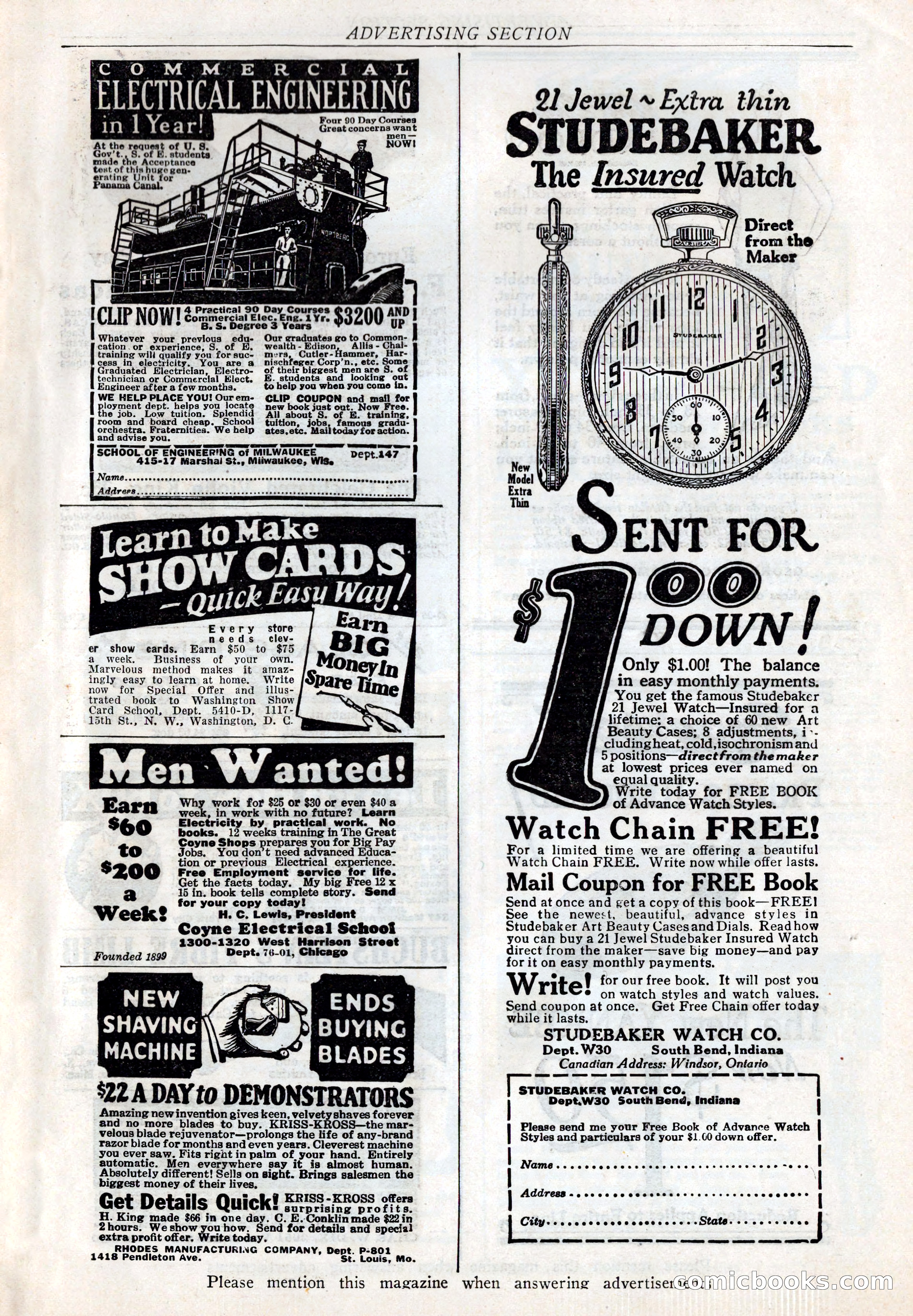 Western Story Magazine, October 2, 1926 — page 159 of 172